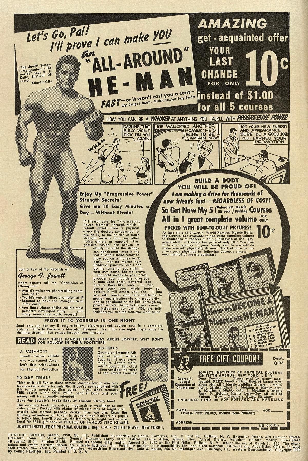 Read online Feature Comics comic -  Issue #143 - 2