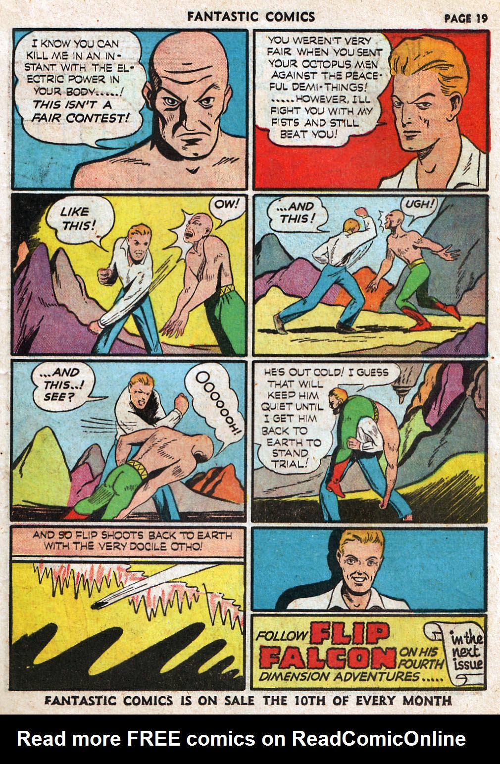 Read online Fantastic Comics comic -  Issue #17 - 21