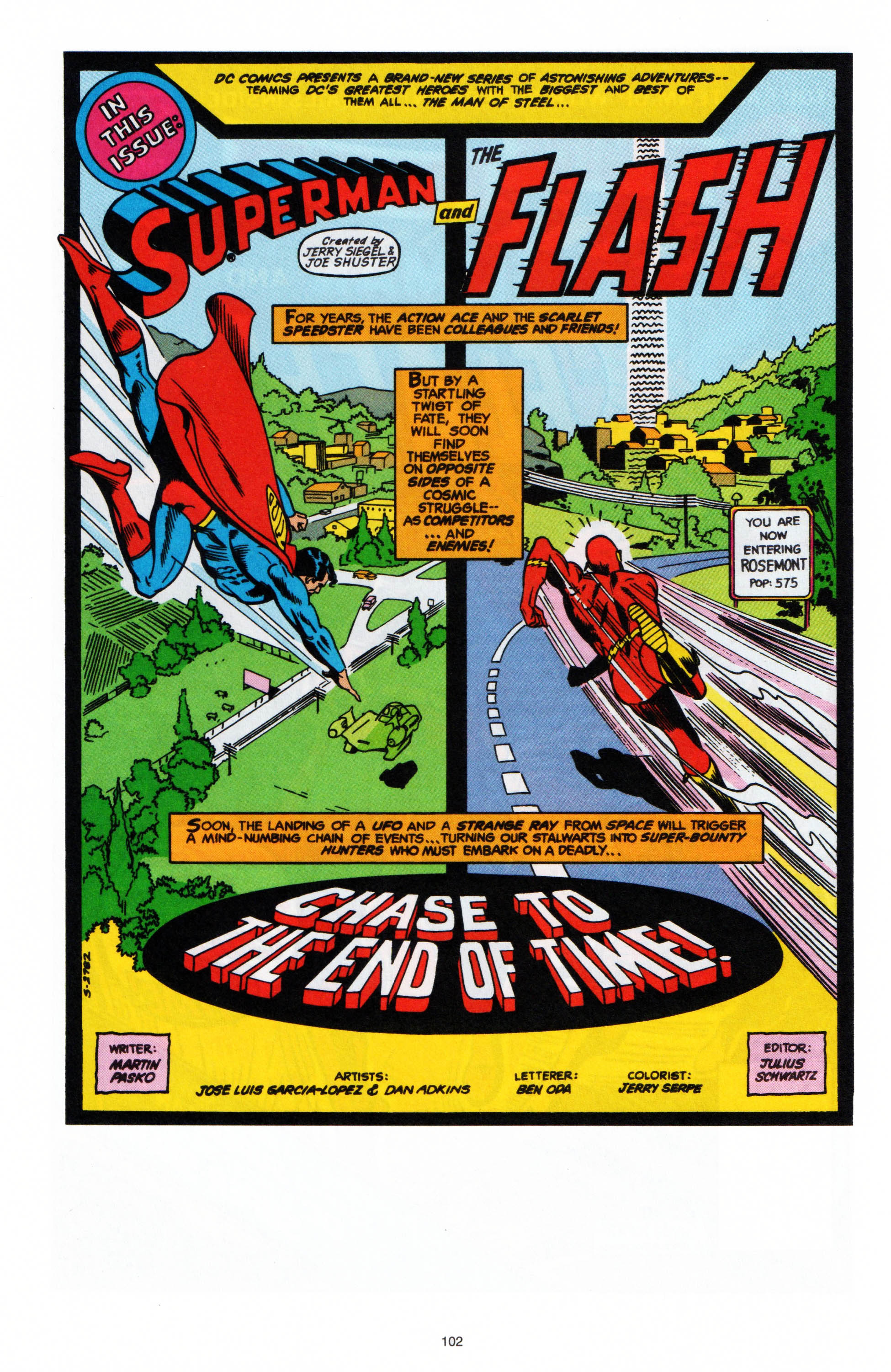 Read online Superman vs. Flash comic -  Issue # TPB - 103