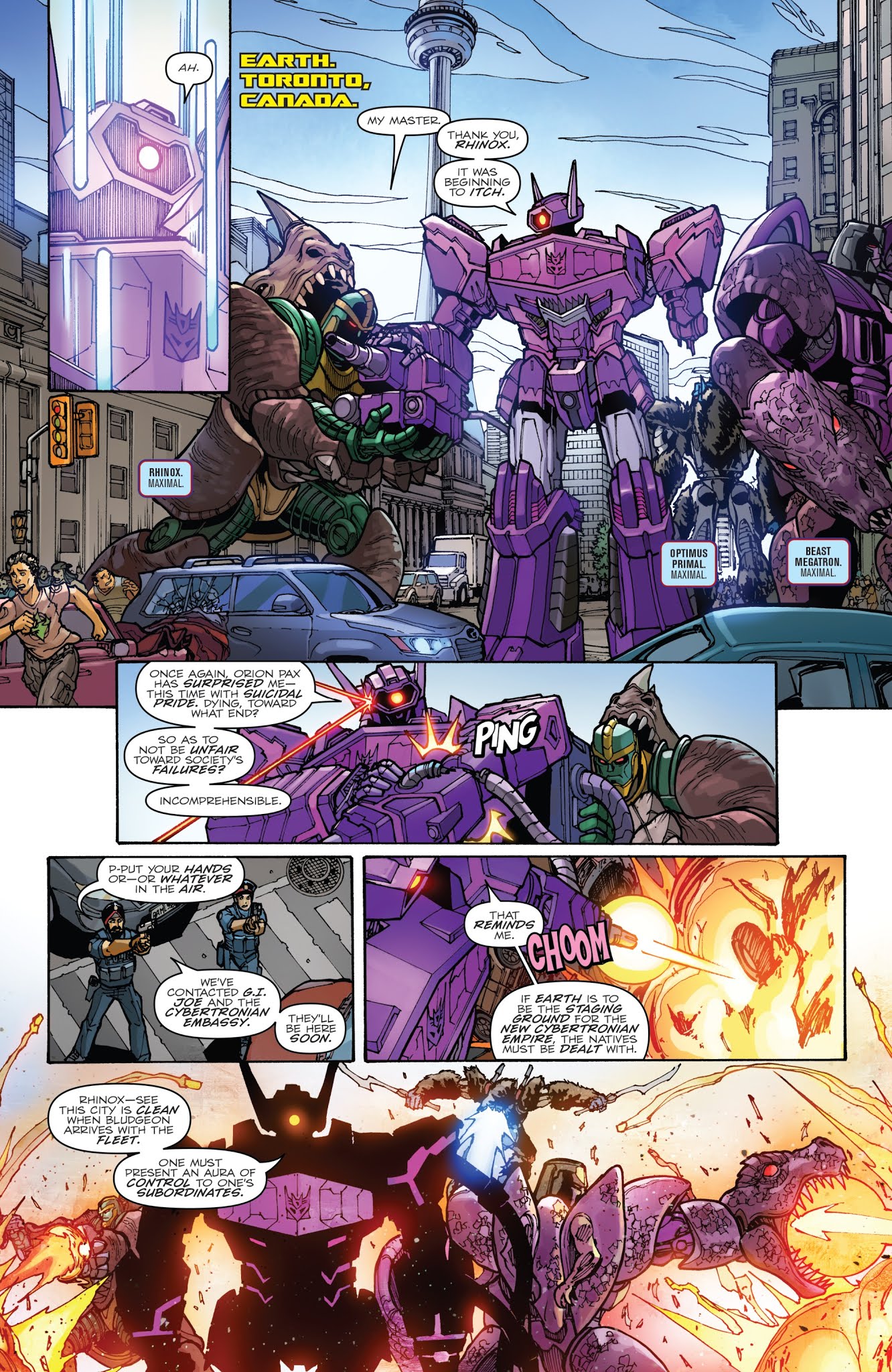 Read online Transformers: Unicron comic -  Issue #4 - 13