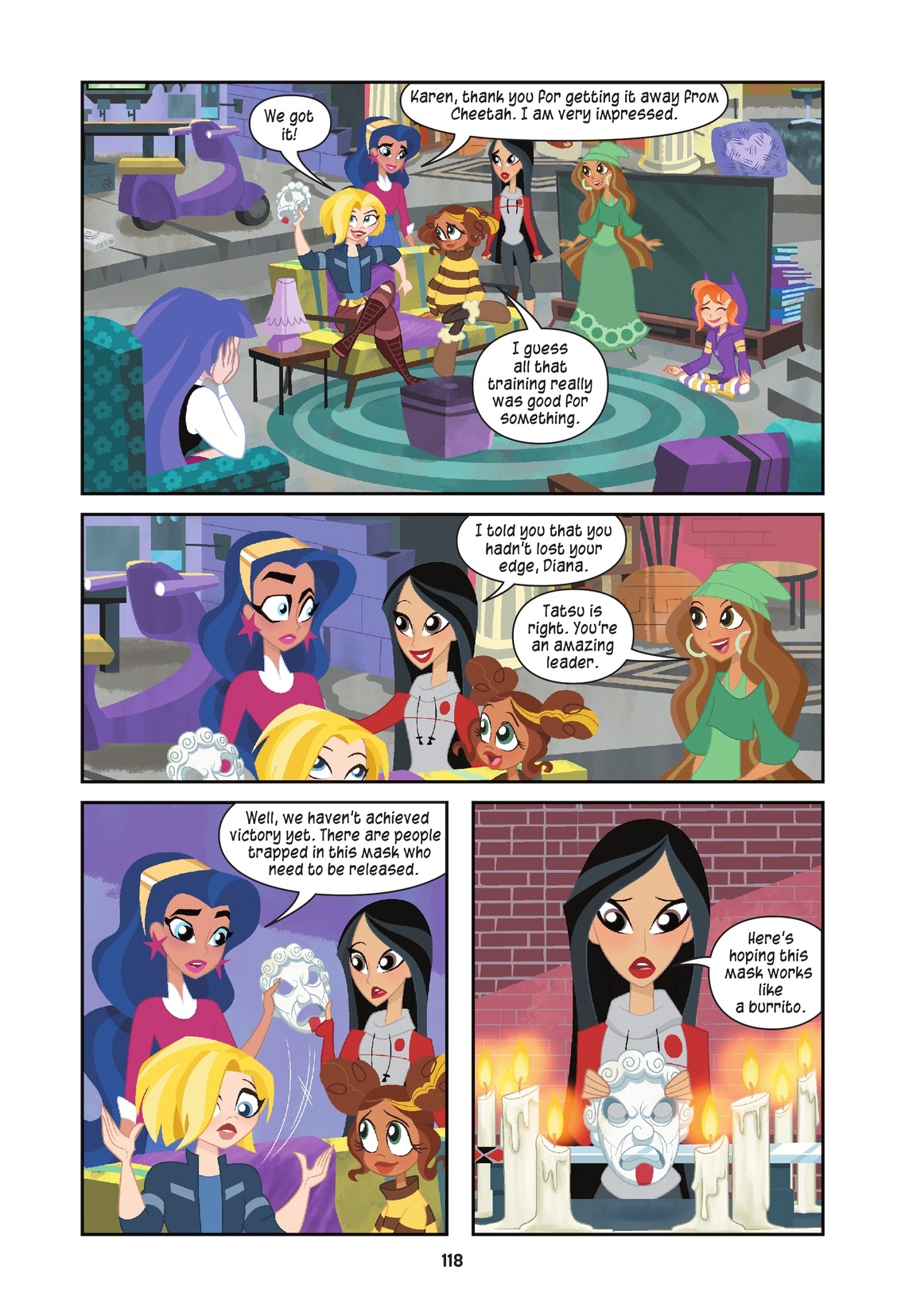 Read online DC Super Hero Girls: Ghosting comic -  Issue # TPB (Part 2) - 16