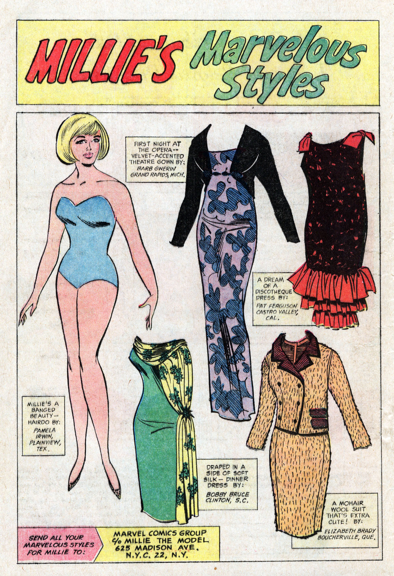 Read online Millie the Model comic -  Issue #134 - 12