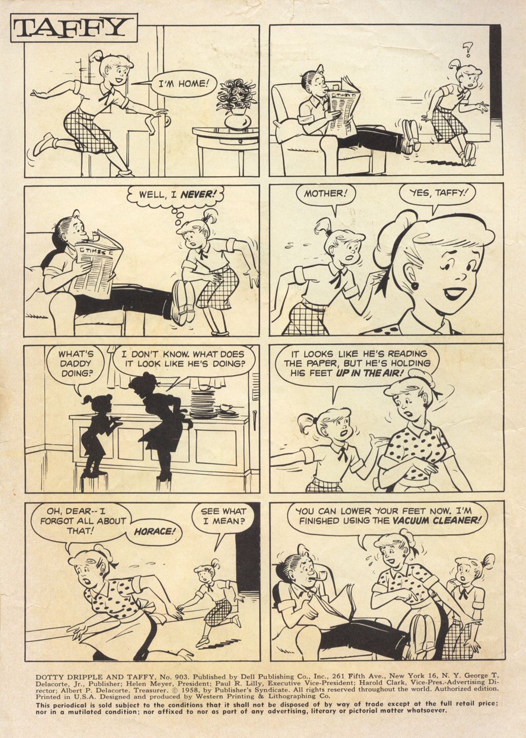 Read online Four Color Comics comic -  Issue #903 - 2