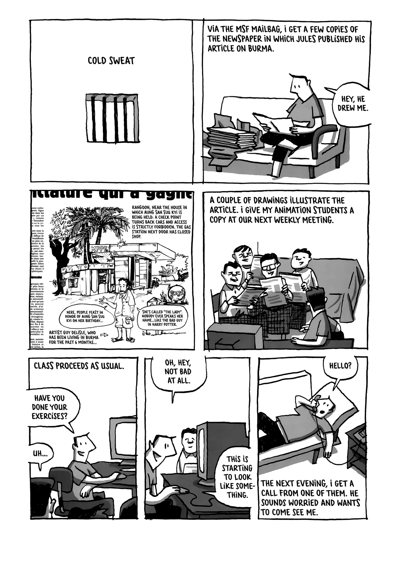 Read online Burma Chronicles comic -  Issue # TPB (Part 3) - 6
