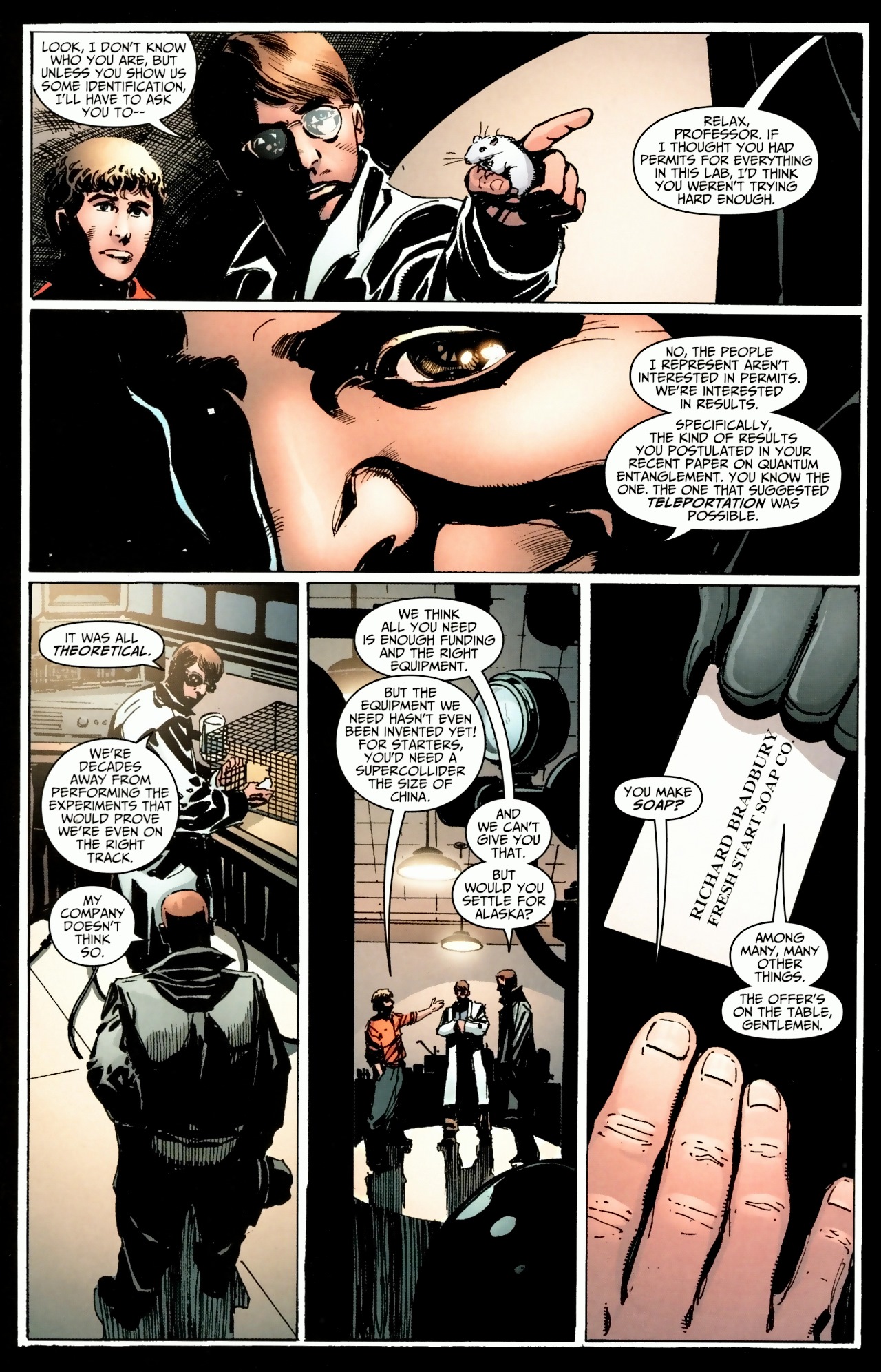 Read online Fringe comic -  Issue #2 - 4