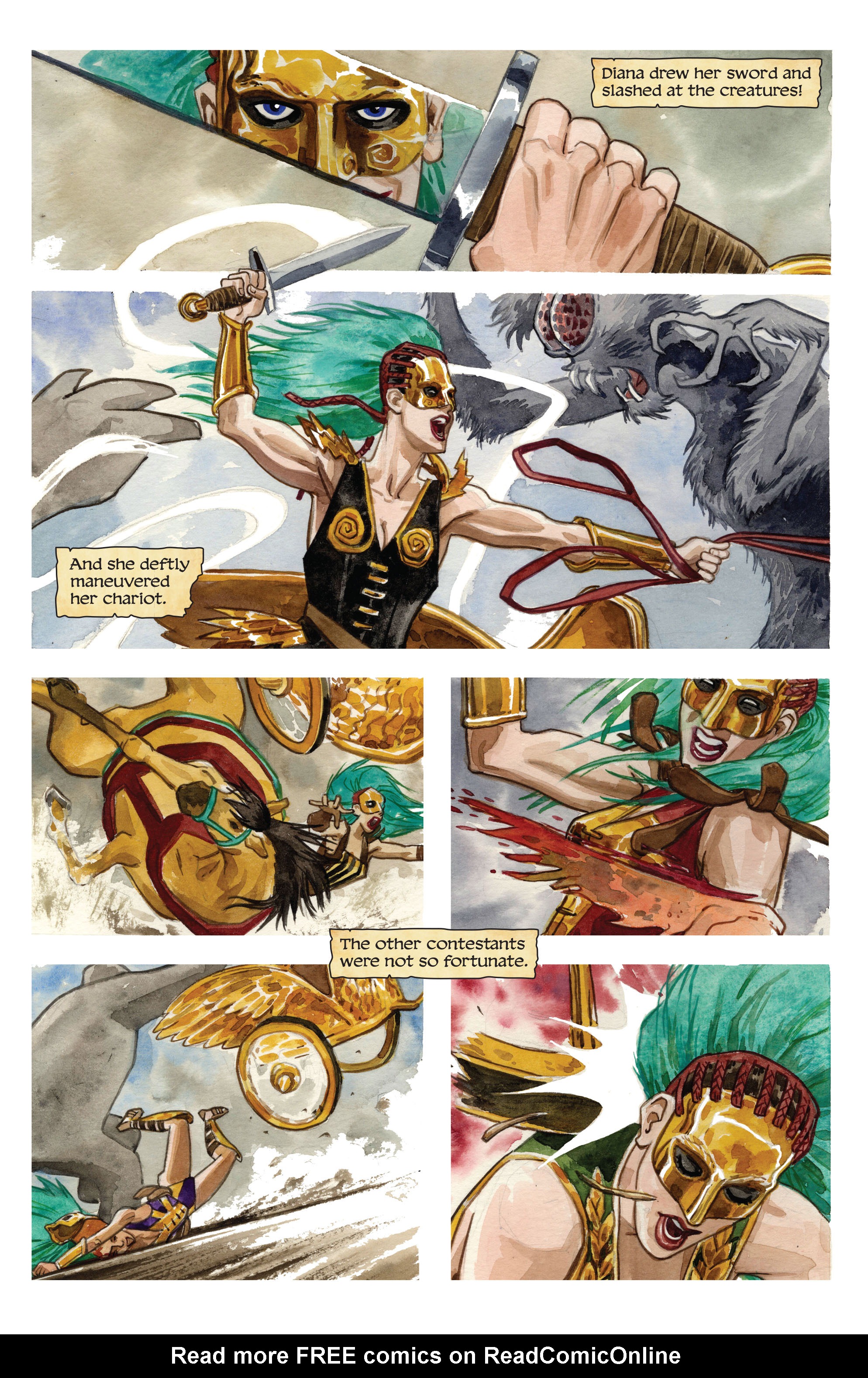 Read online Wonder Woman: The True Amazon comic -  Issue # Full - 73