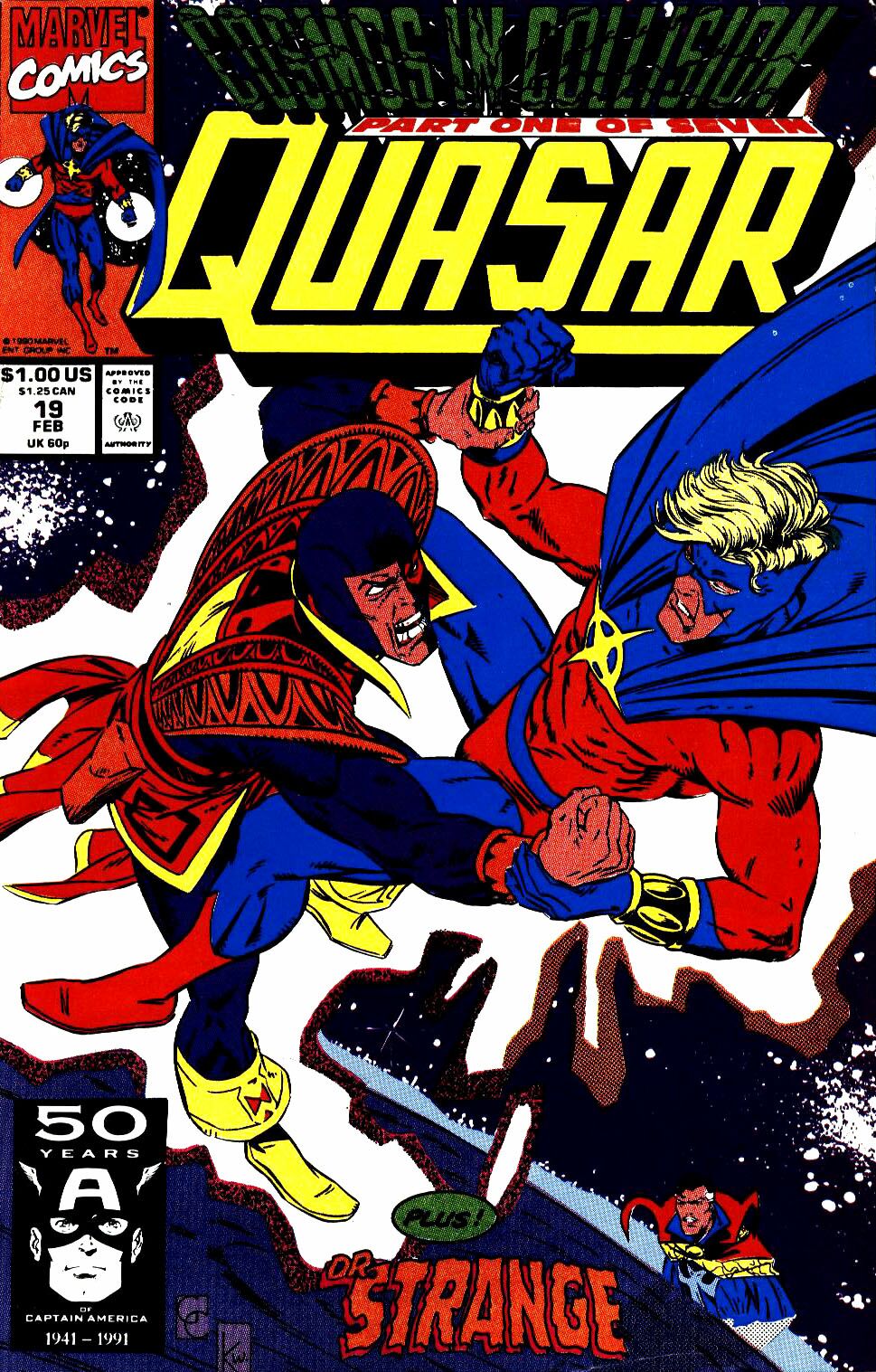 Read online Quasar comic -  Issue #19 - 1
