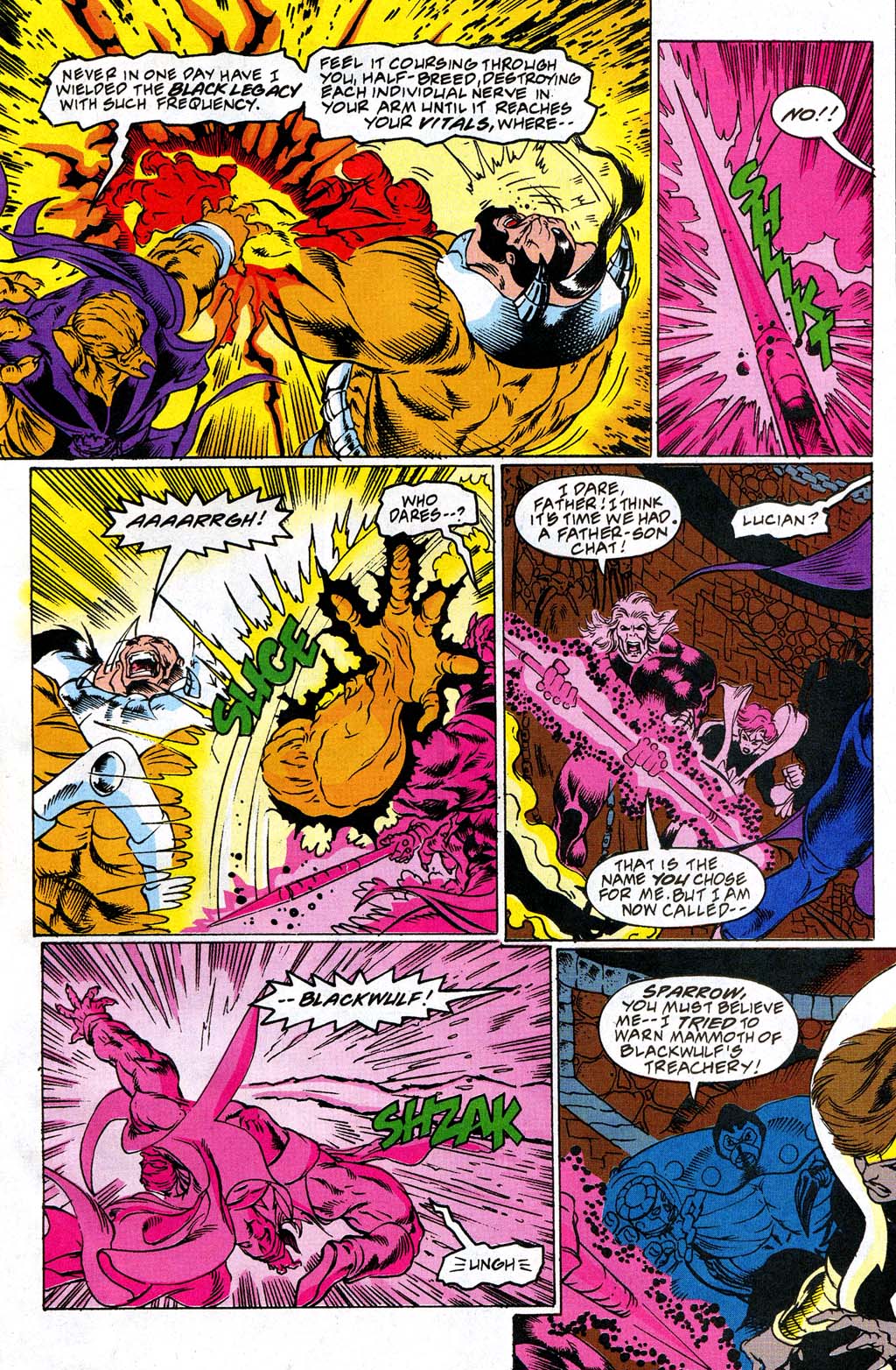 Read online Blackwulf comic -  Issue #10 - 12