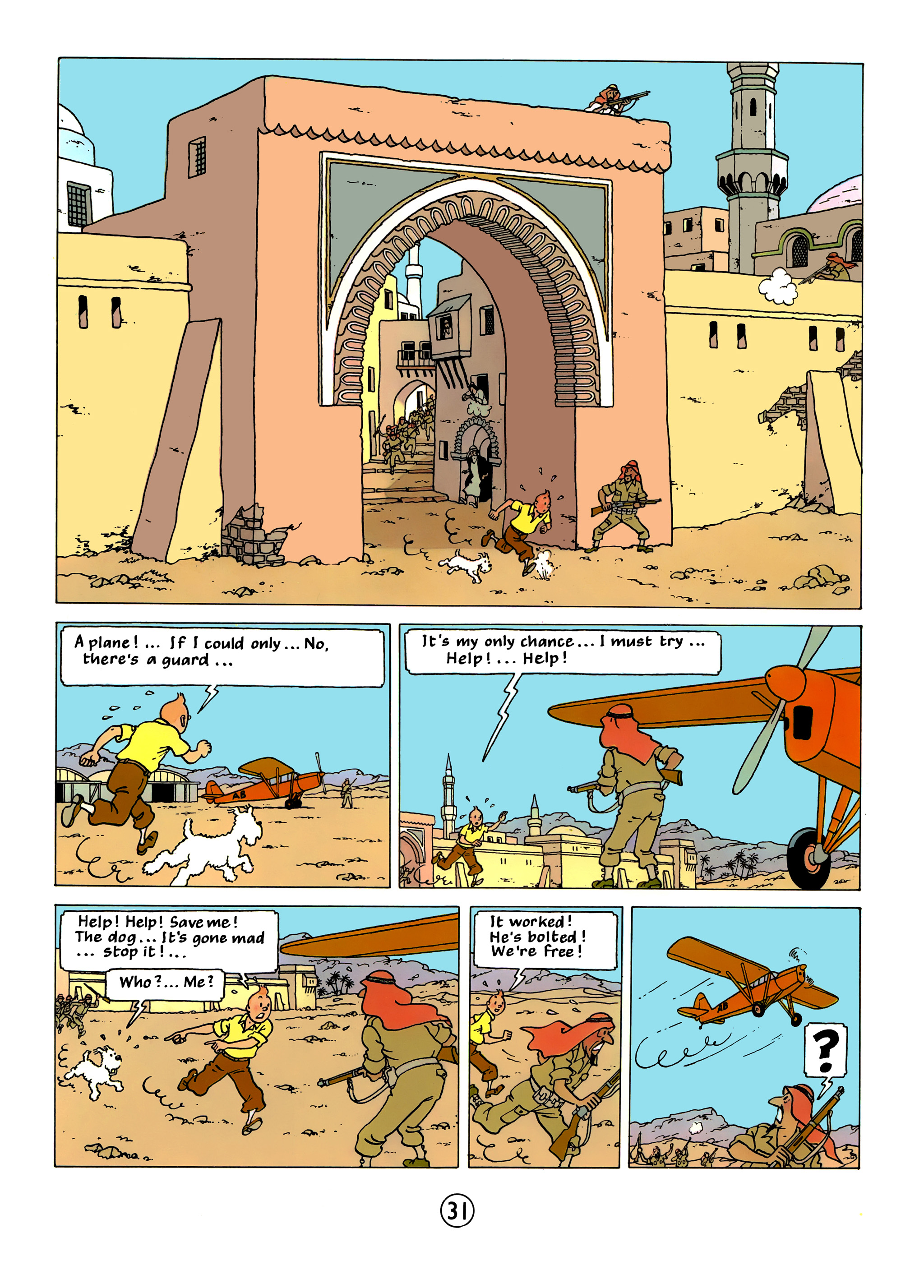 Read online The Adventures of Tintin comic -  Issue #4 - 34