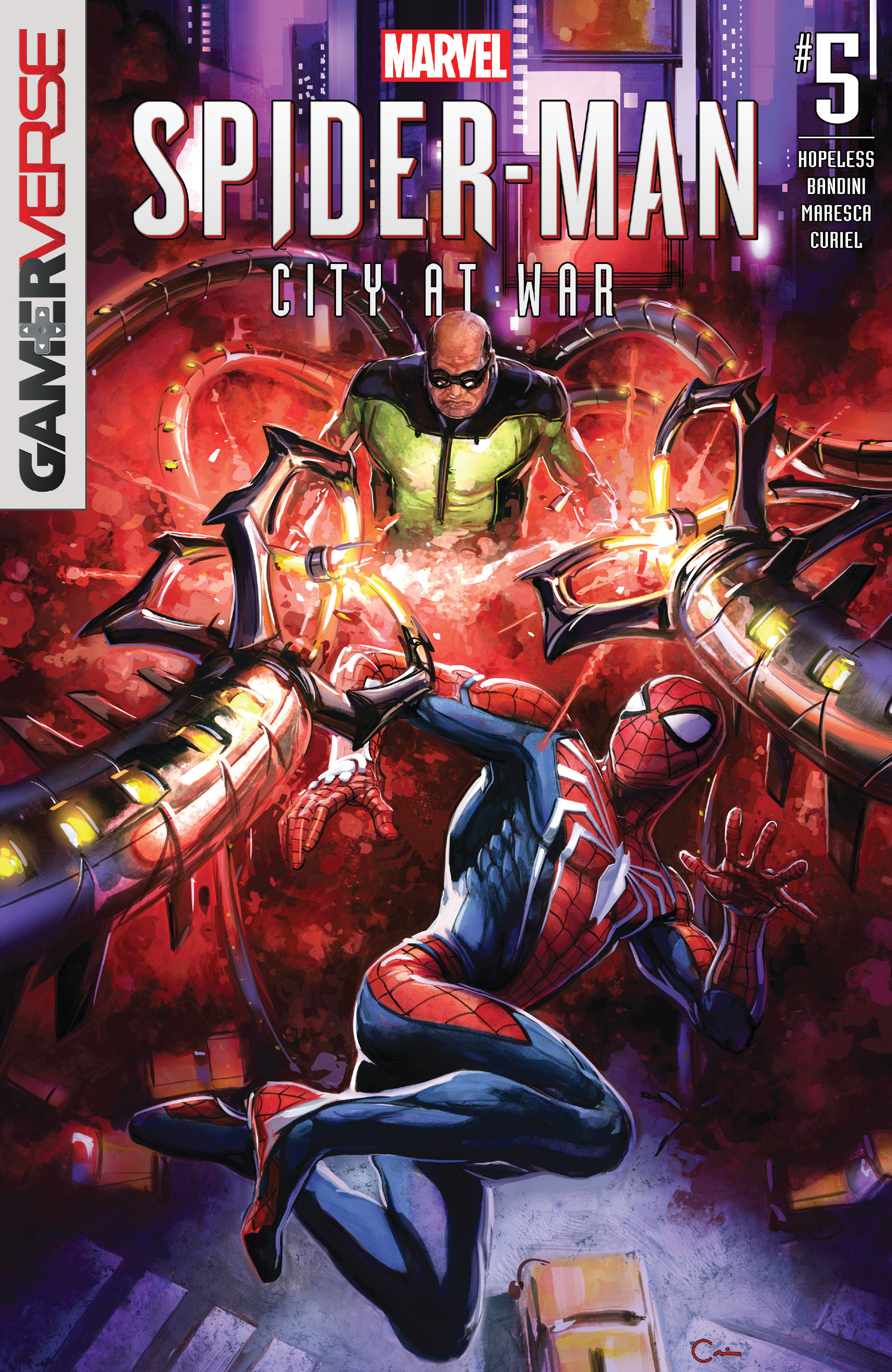 Read online Marvel's Spider-Man: City At War comic -  Issue #5 - 1