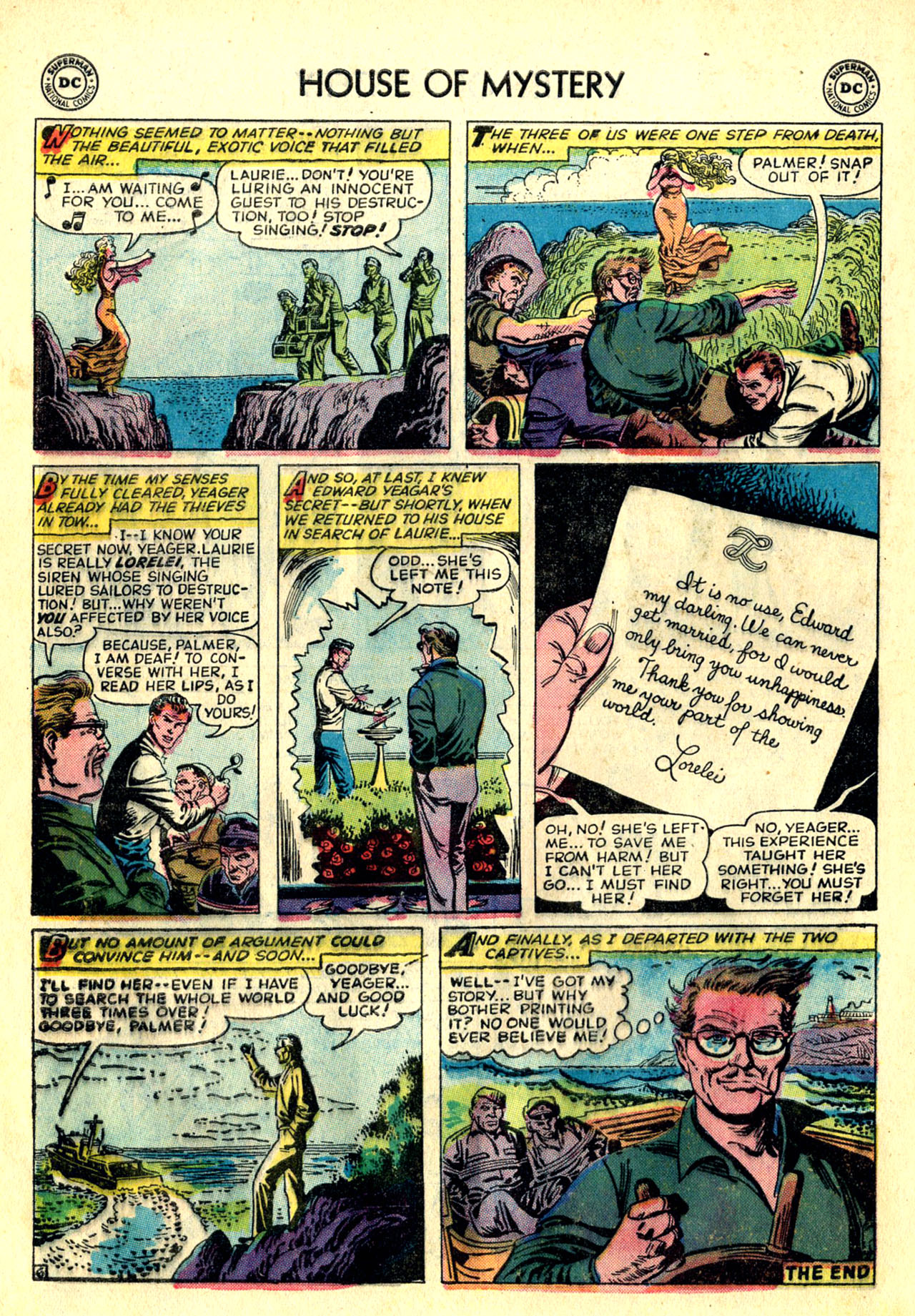 Read online House of Mystery (1951) comic -  Issue #72 - 32