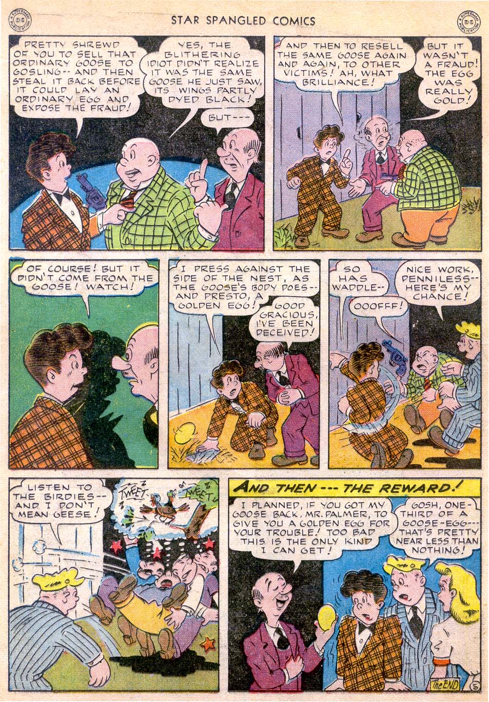 Read online Star Spangled Comics comic -  Issue #54 - 18