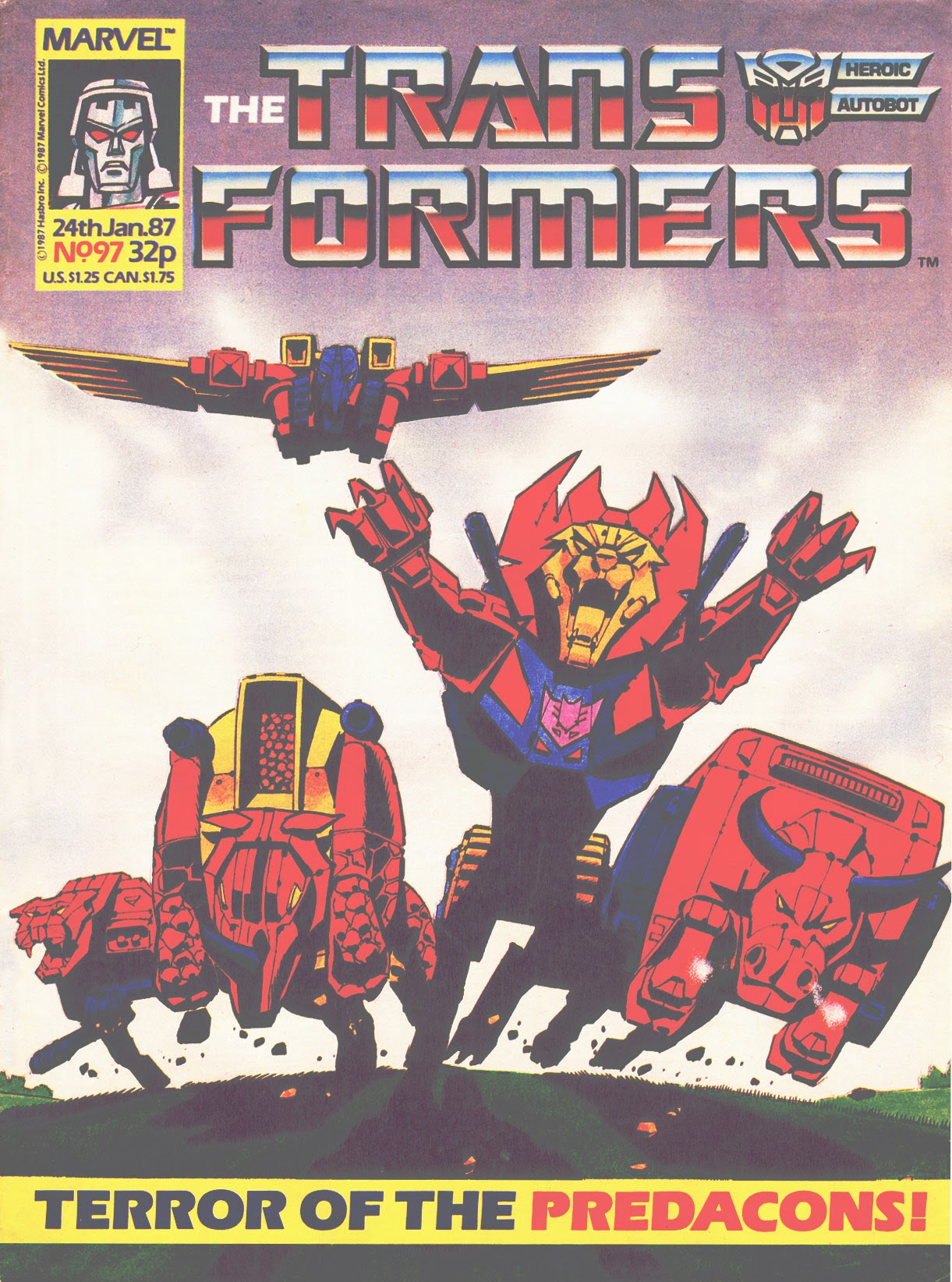 Read online The Transformers (UK) comic -  Issue #97 - 1