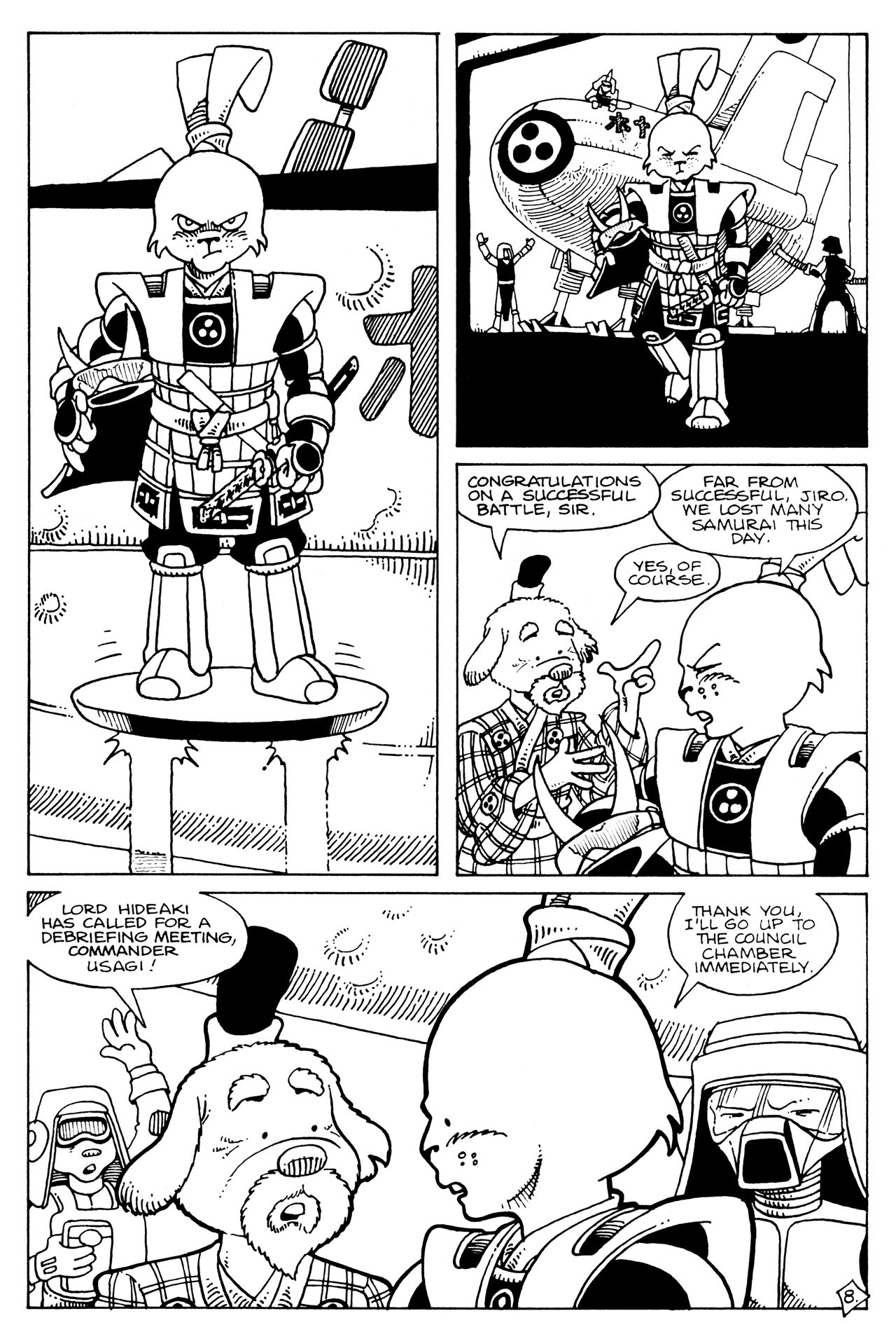 Read online Space Usagi (1992) comic -  Issue #1 - 9