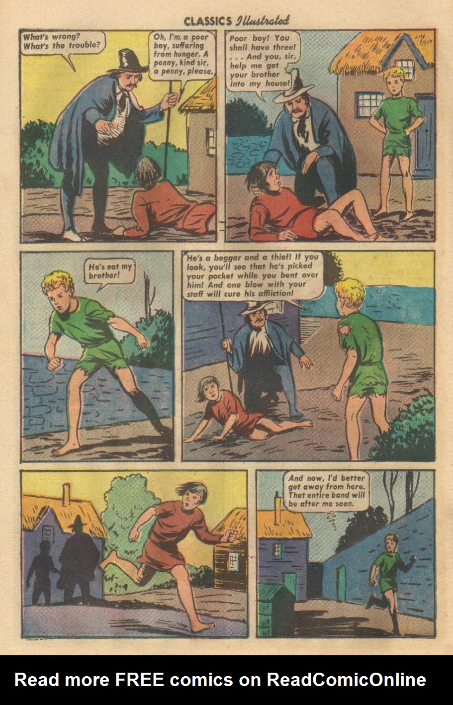 Read online Classics Illustrated comic -  Issue #29 - 33