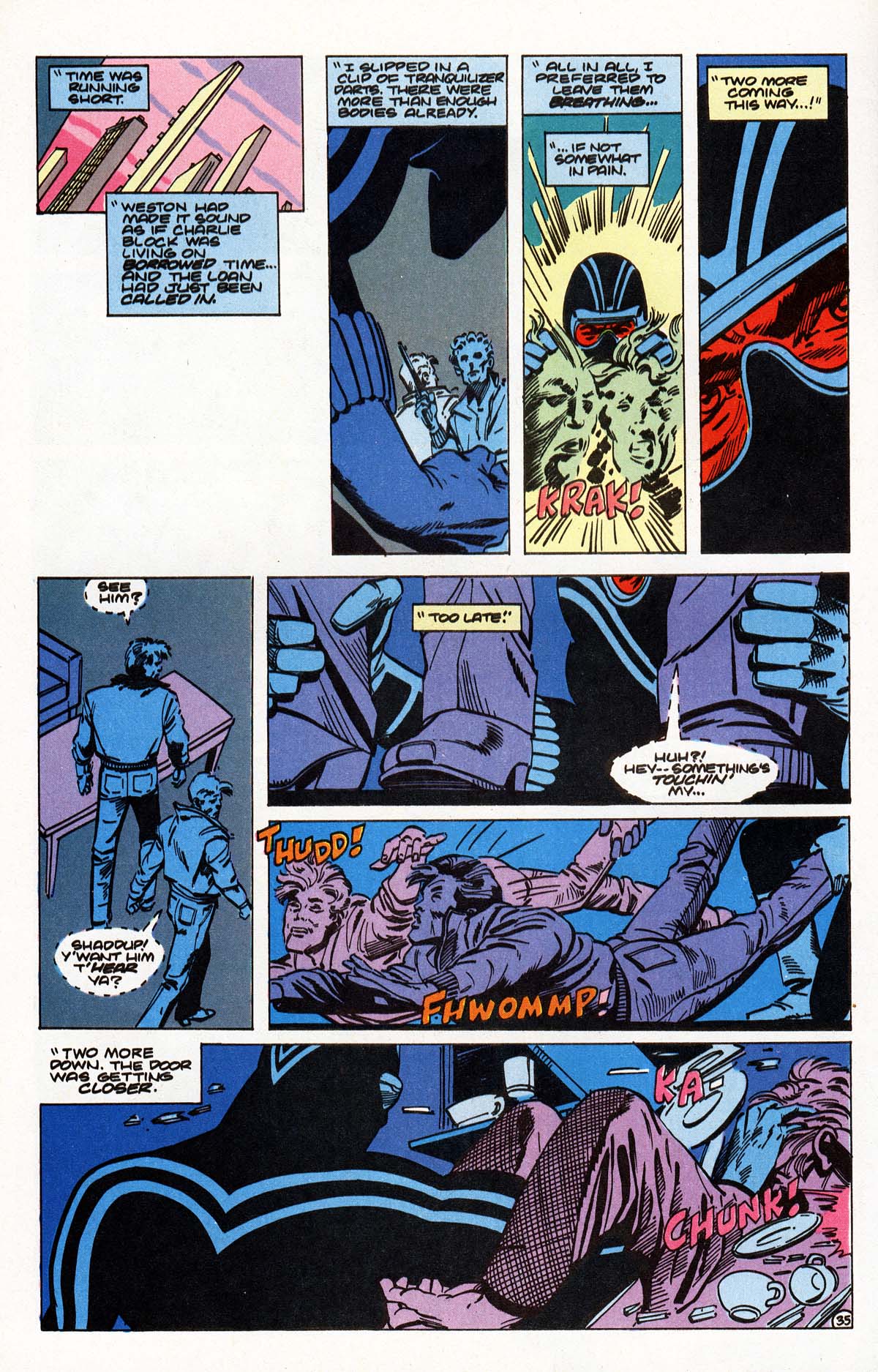 Read online Vigilante (1983) comic -  Issue # _Annual 1 - 37