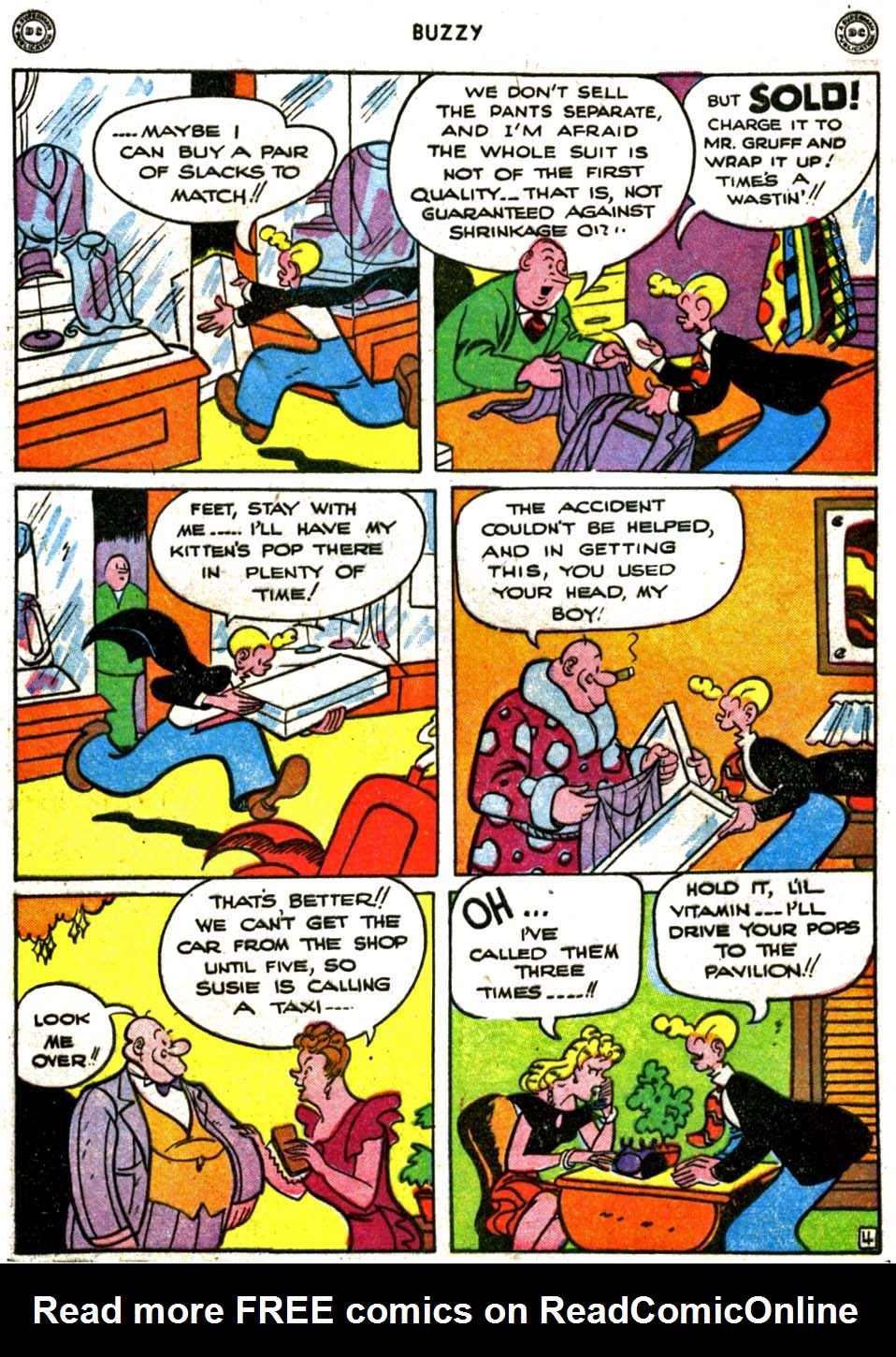 Read online Buzzy comic -  Issue #13 - 6