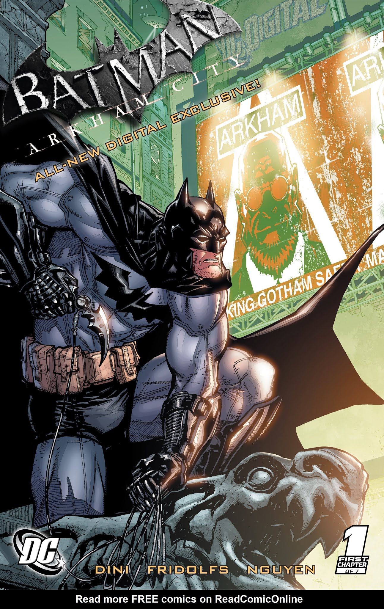 Read online Batman: Arkham City (Digital Chapter) comic -  Issue #1 - 1