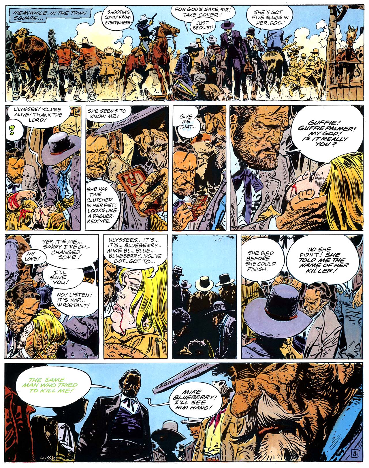 Read online Epic Graphic Novel: Blueberry comic -  Issue #3 - 14
