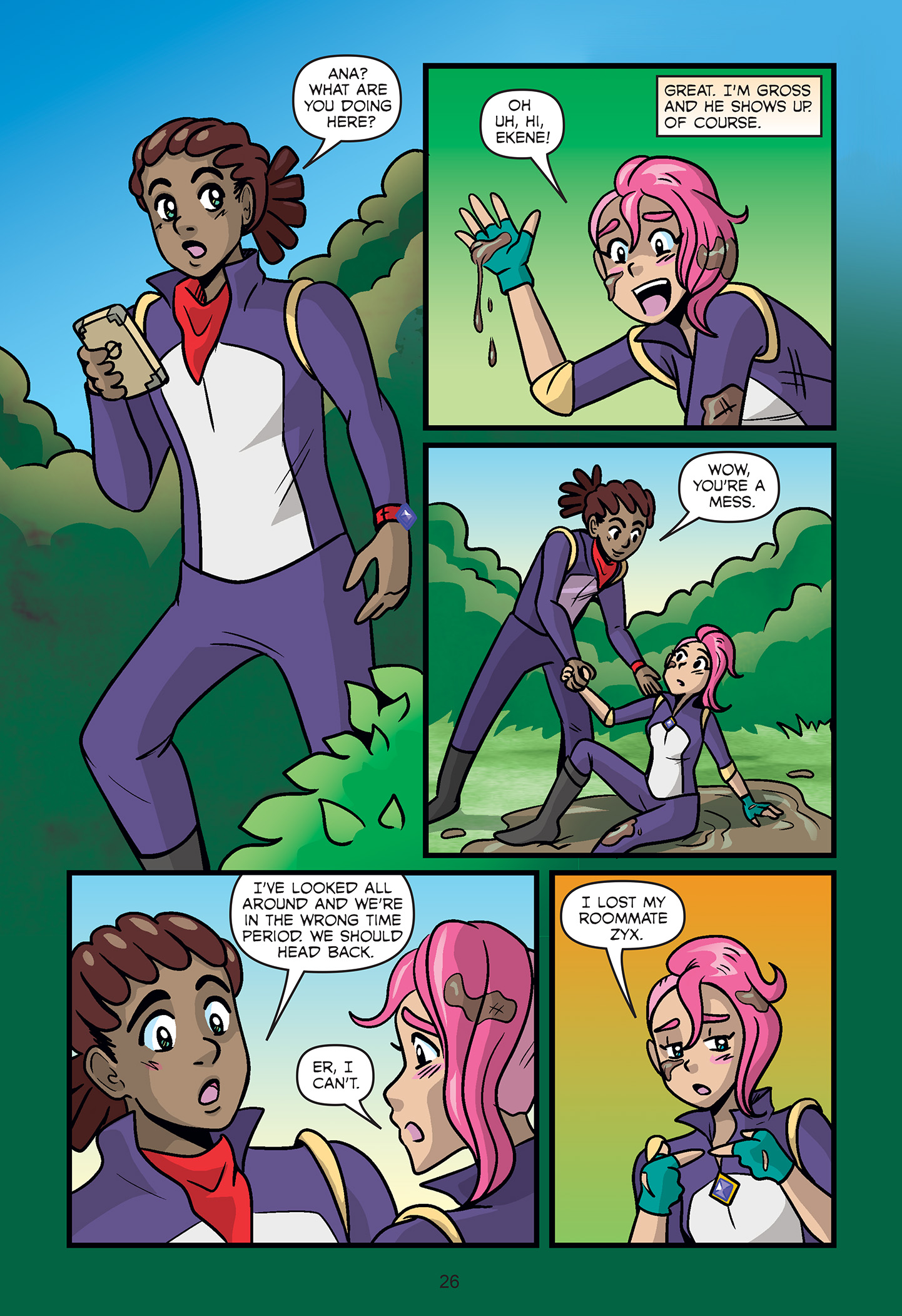 Read online Ana and the Cosmic Race comic -  Issue # TPB - 28
