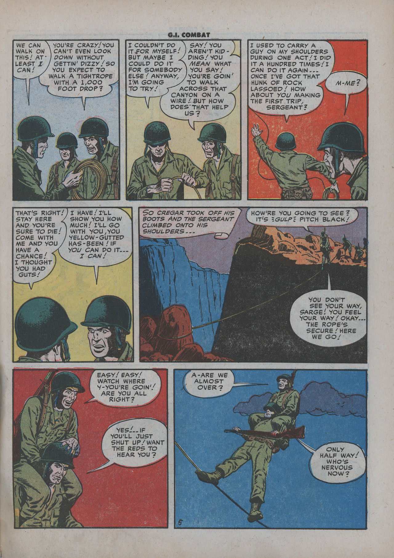 Read online G.I. Combat (1952) comic -  Issue #5 - 31