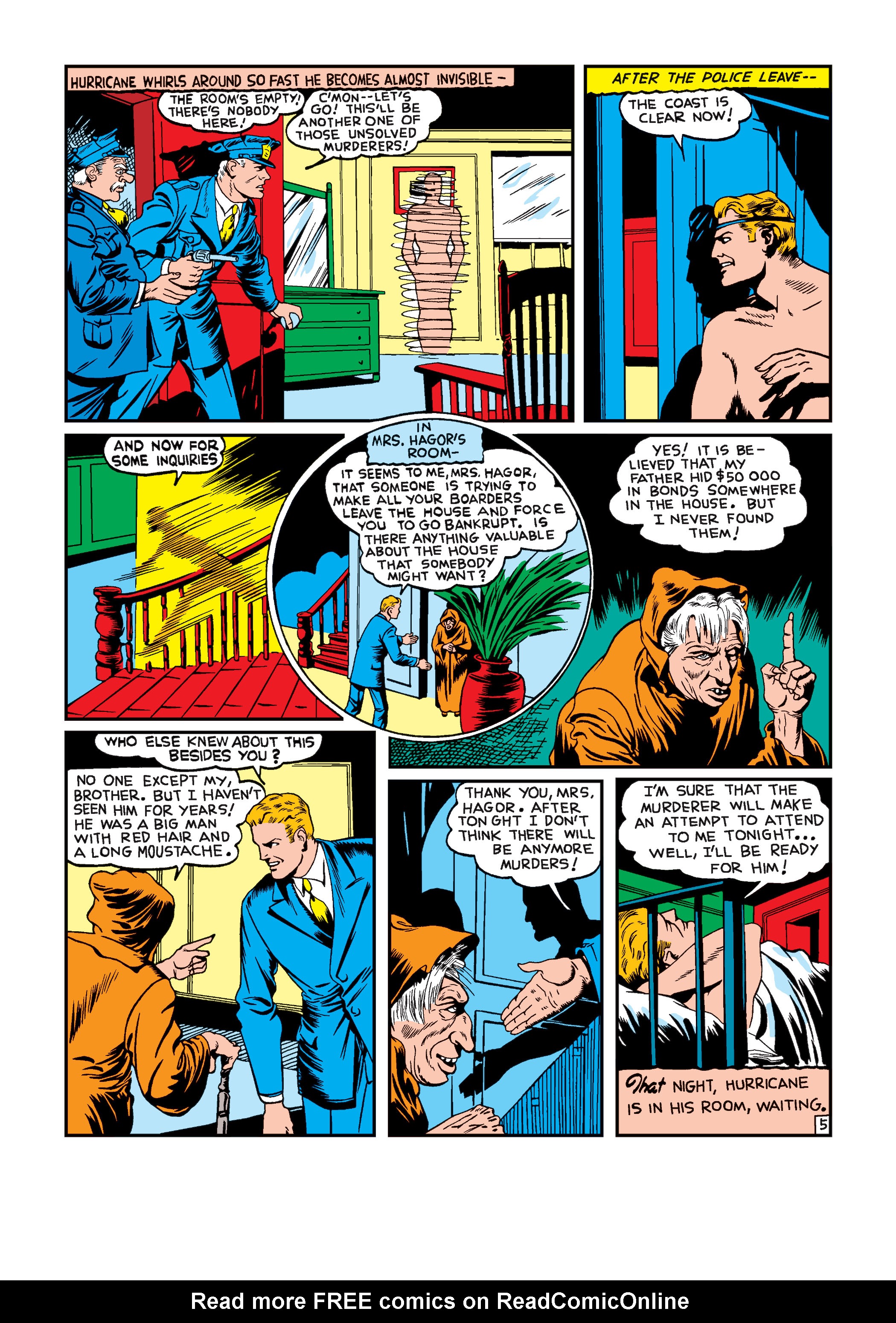 Read online Captain America Comics comic -  Issue #6 - 63
