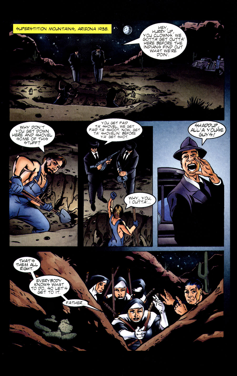 Read online Crimson Nun comic -  Issue #1 - 4