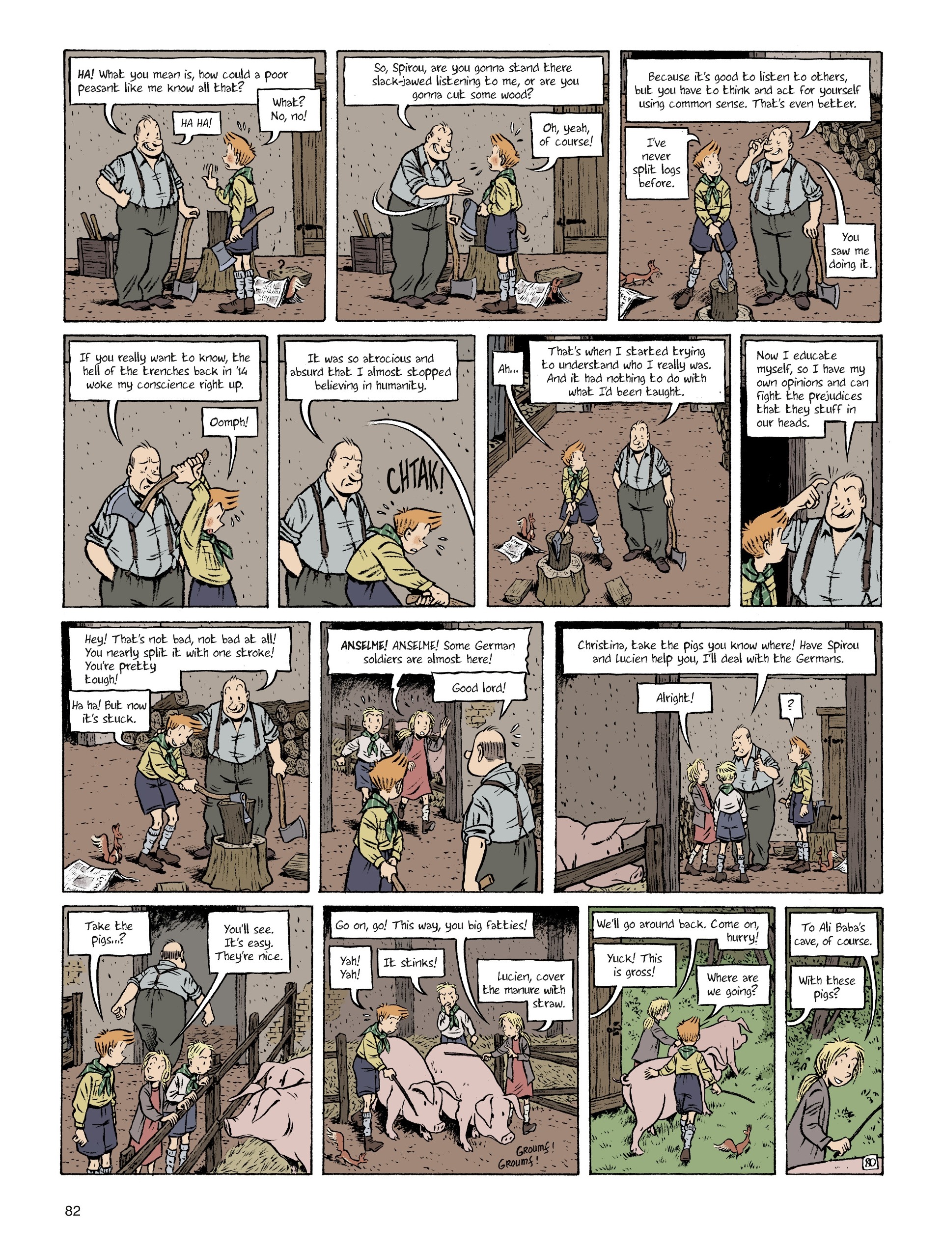 Read online Spirou: Hope Against All Odds comic -  Issue #1 - 82