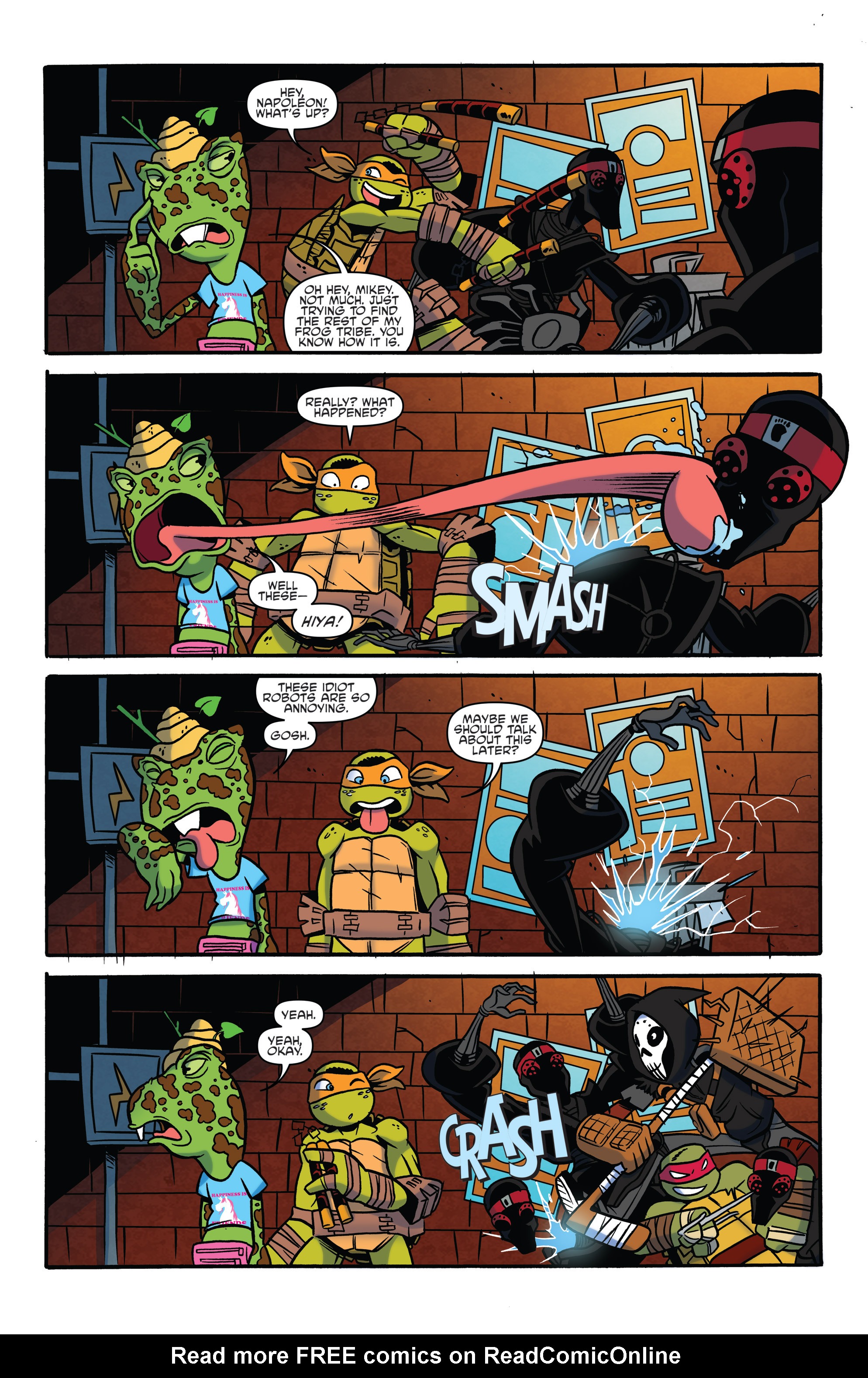 Read online Teenage Mutant Ninja Turtles Amazing Adventures comic -  Issue #9 - 10