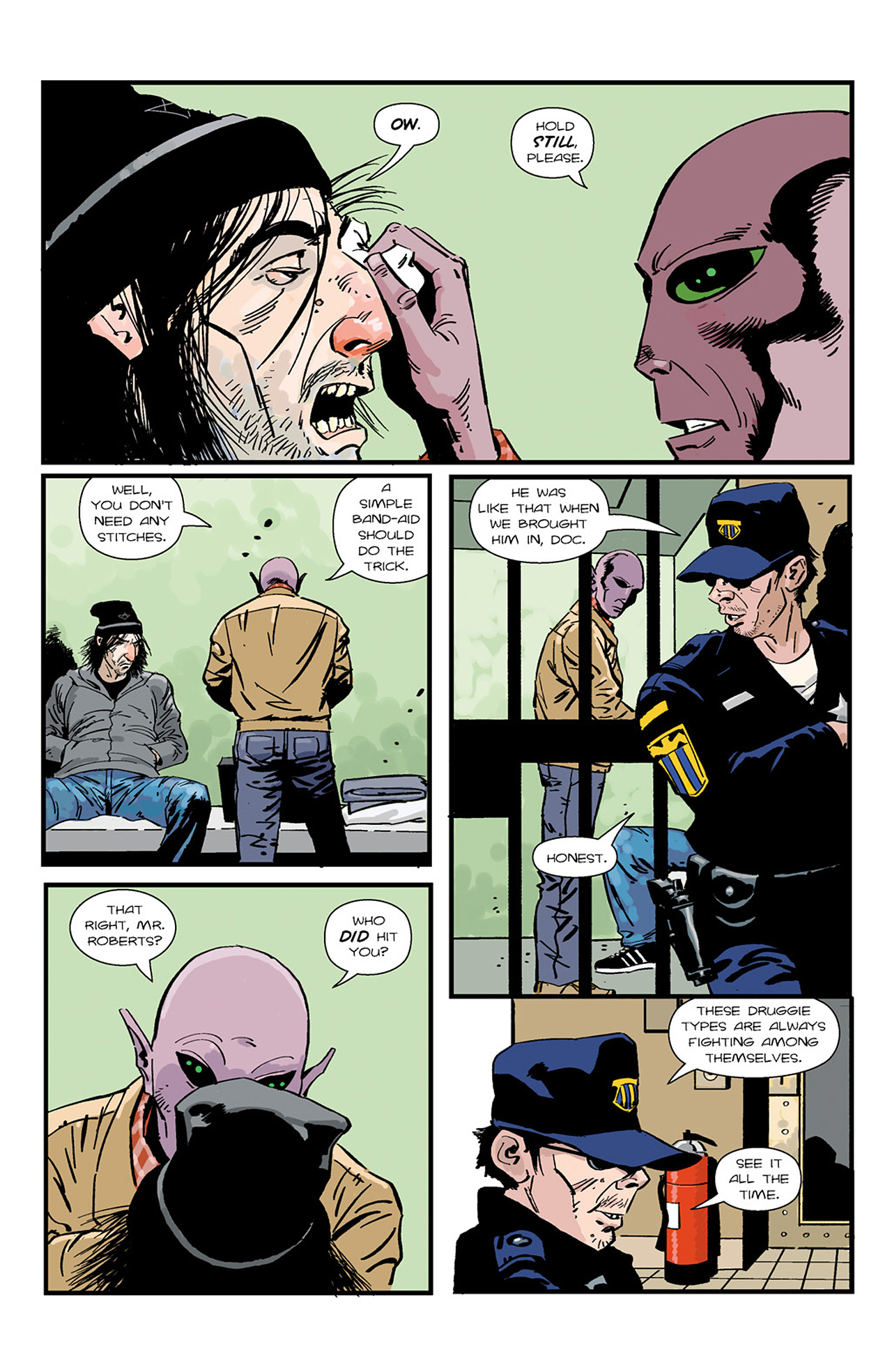 Read online Resident Alien comic -  Issue #1 - 16