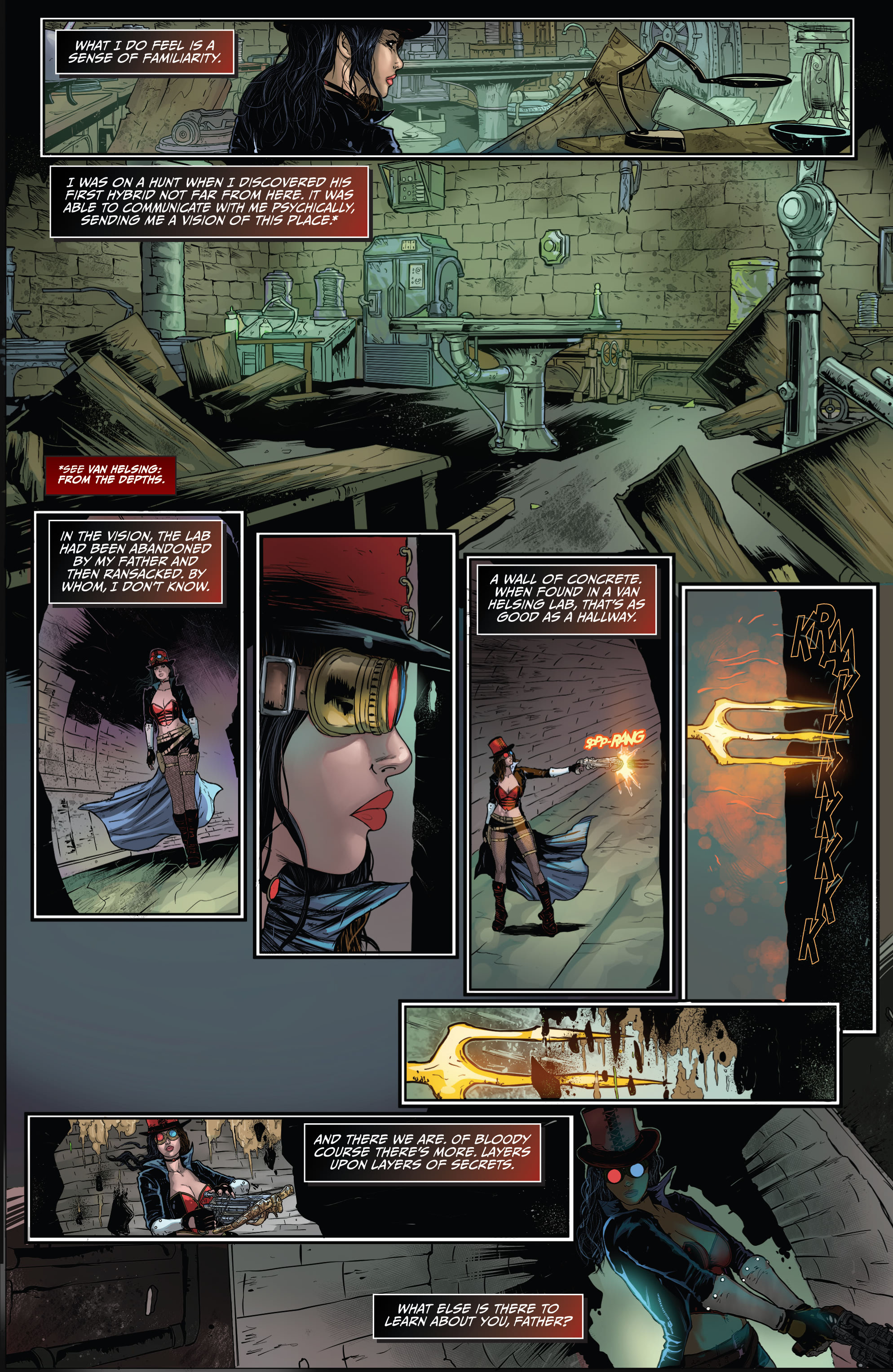 Read online Van Helsing: Deadly Alchemy comic -  Issue # Full - 11
