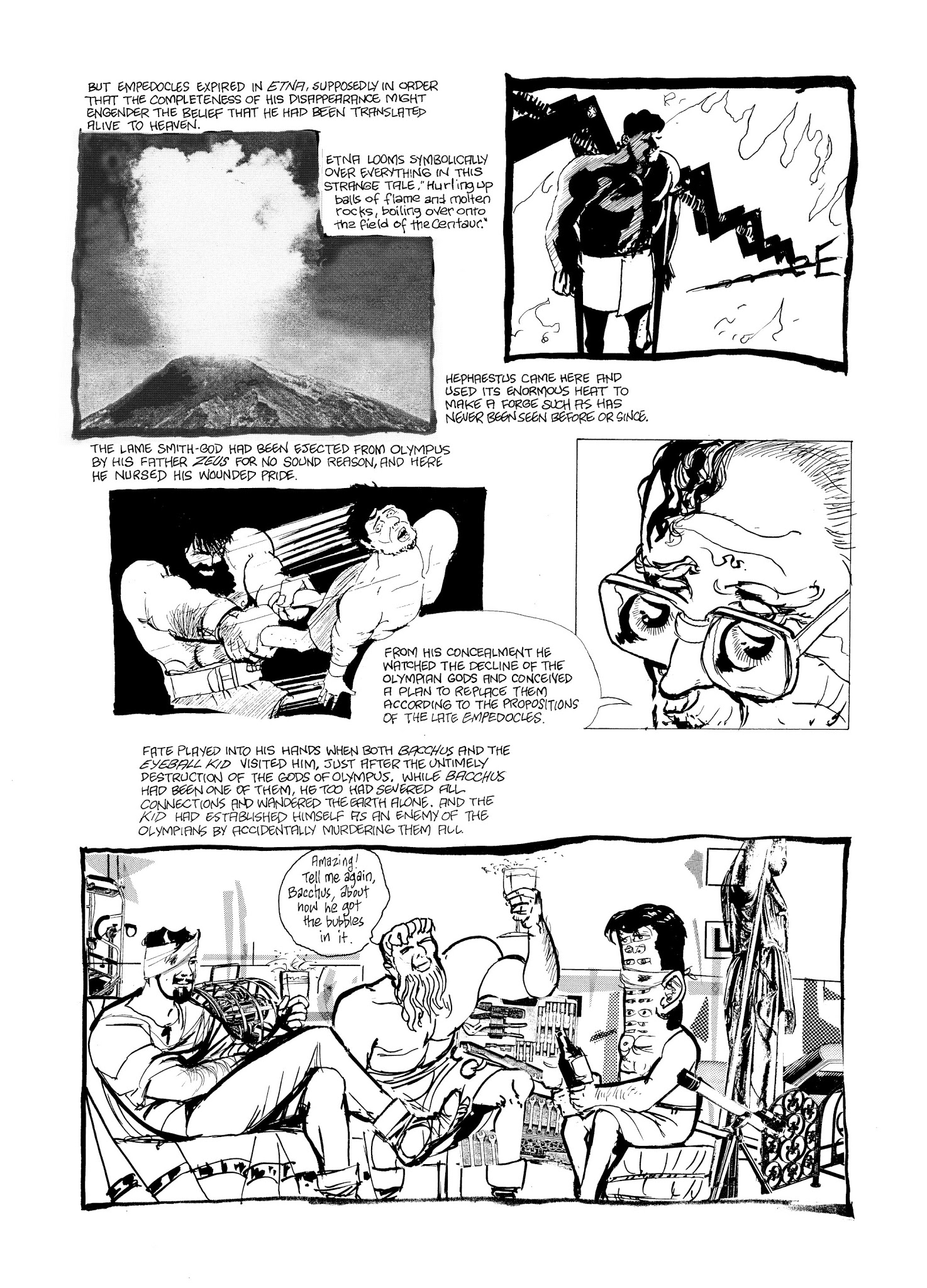 Read online Eddie Campbell's Bacchus comic -  Issue # TPB 3 - 88