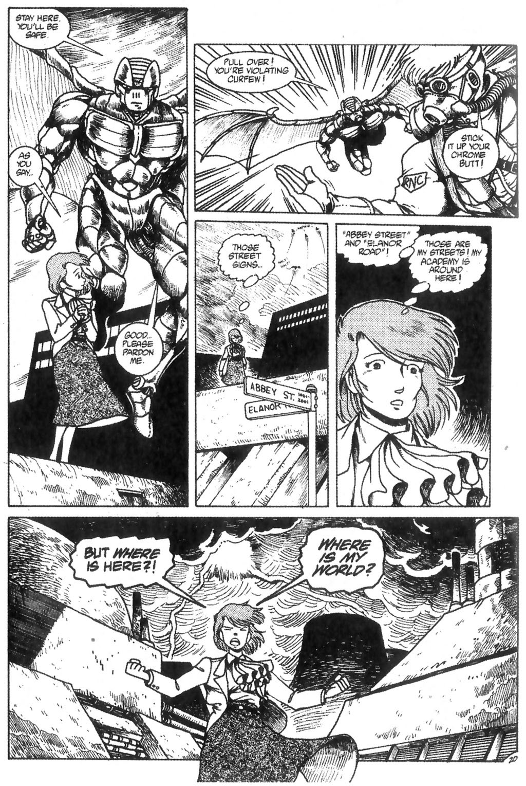 Read online Ninja High School (1986) comic -  Issue #22 - 21