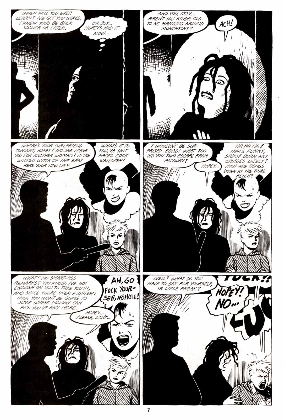 Read online Love and Rockets (1982) comic -  Issue #5 - 9