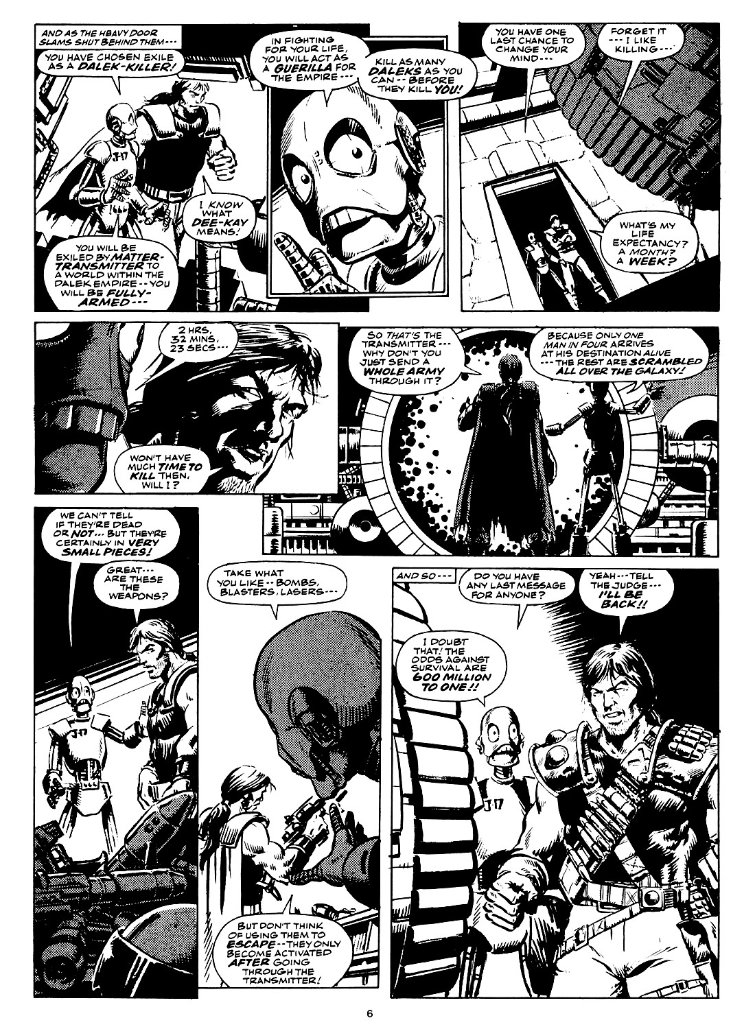 Read online Marvel Graphic Novel comic -  Issue #4 Abslom Daak, Dalek Killer - 6