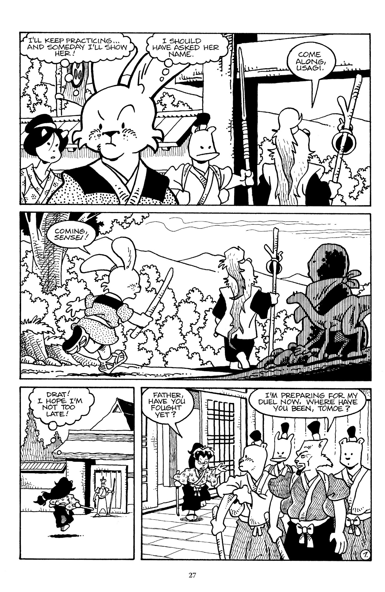 Read online The Usagi Yojimbo Saga comic -  Issue # TPB 3 - 27