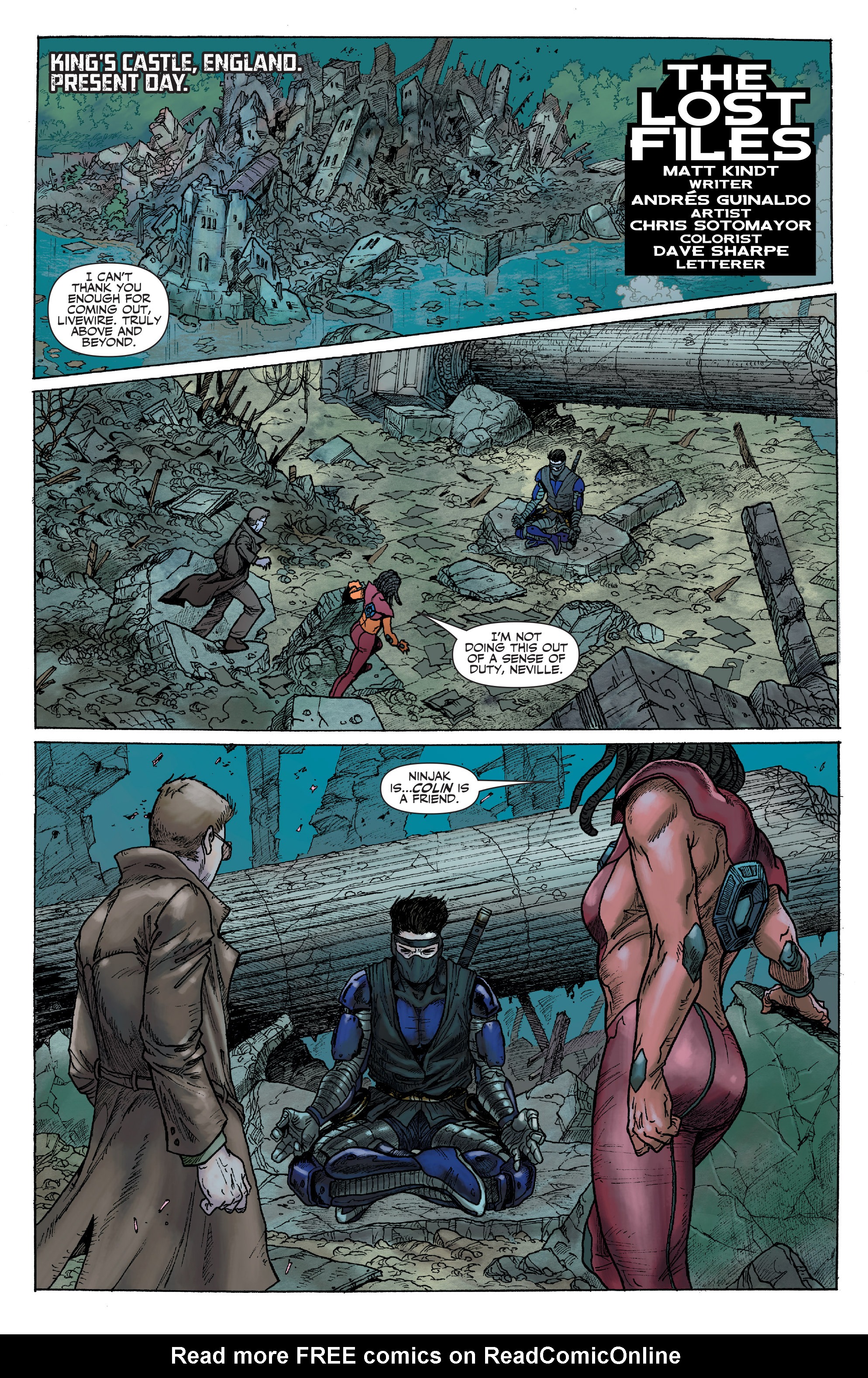 Read online Ninjak (2015) comic -  Issue #19 - 25