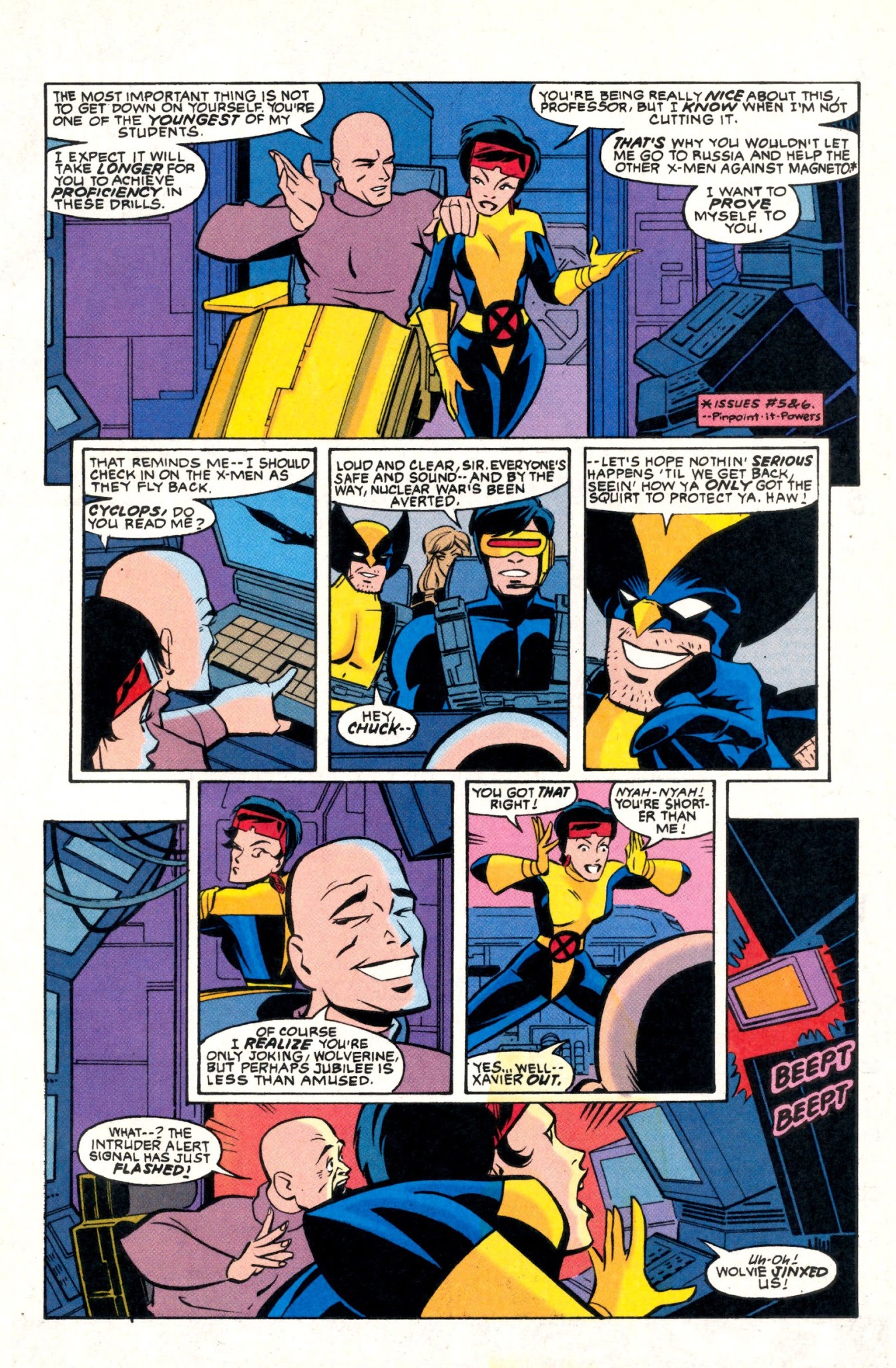 Read online The Adventures of the X-Men comic -  Issue #7 - 9