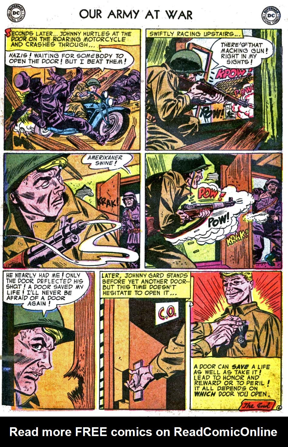Read online Our Army at War (1952) comic -  Issue #22 - 34