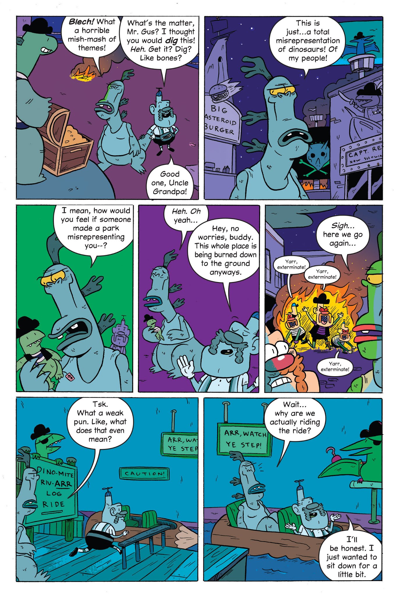 Read online Uncle Grandpa in Uncle Grandpaland comic -  Issue # TPB - 93