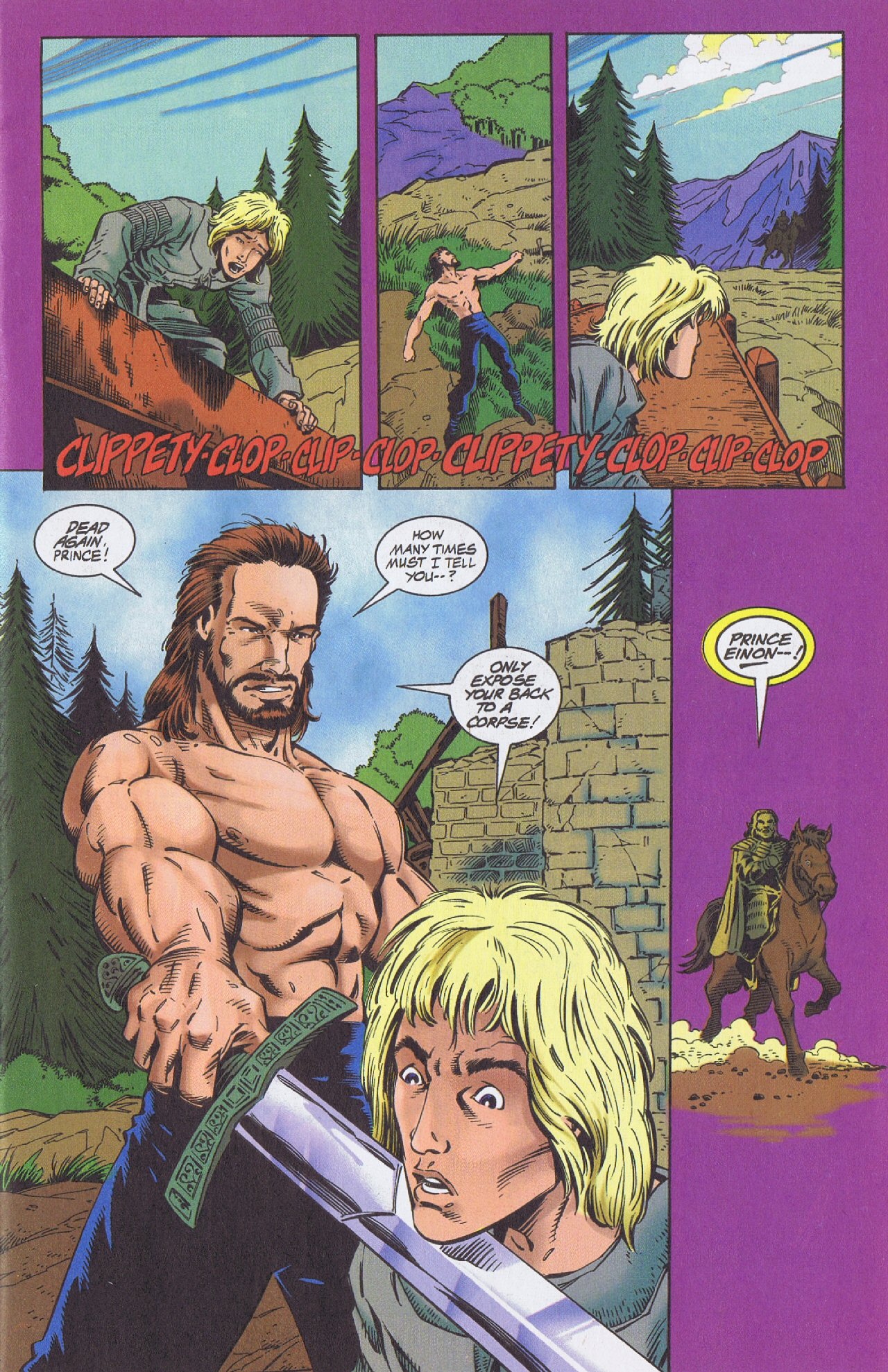 Read online Dragonheart comic -  Issue #1 - 5