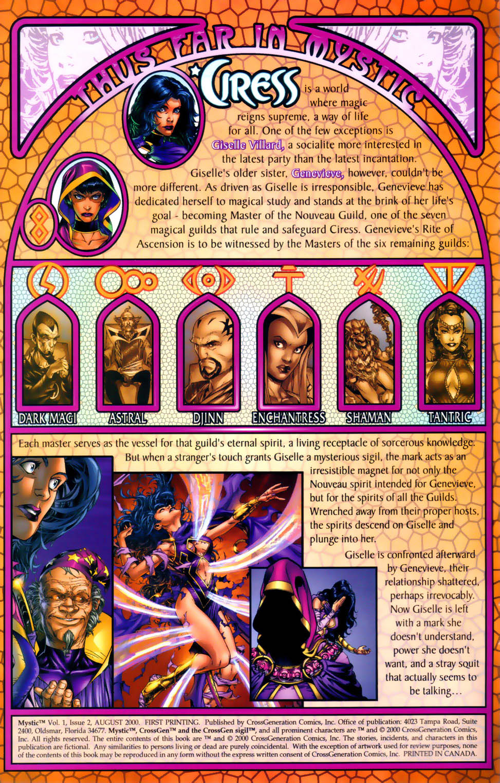 Read online Mystic comic -  Issue #2 - 3