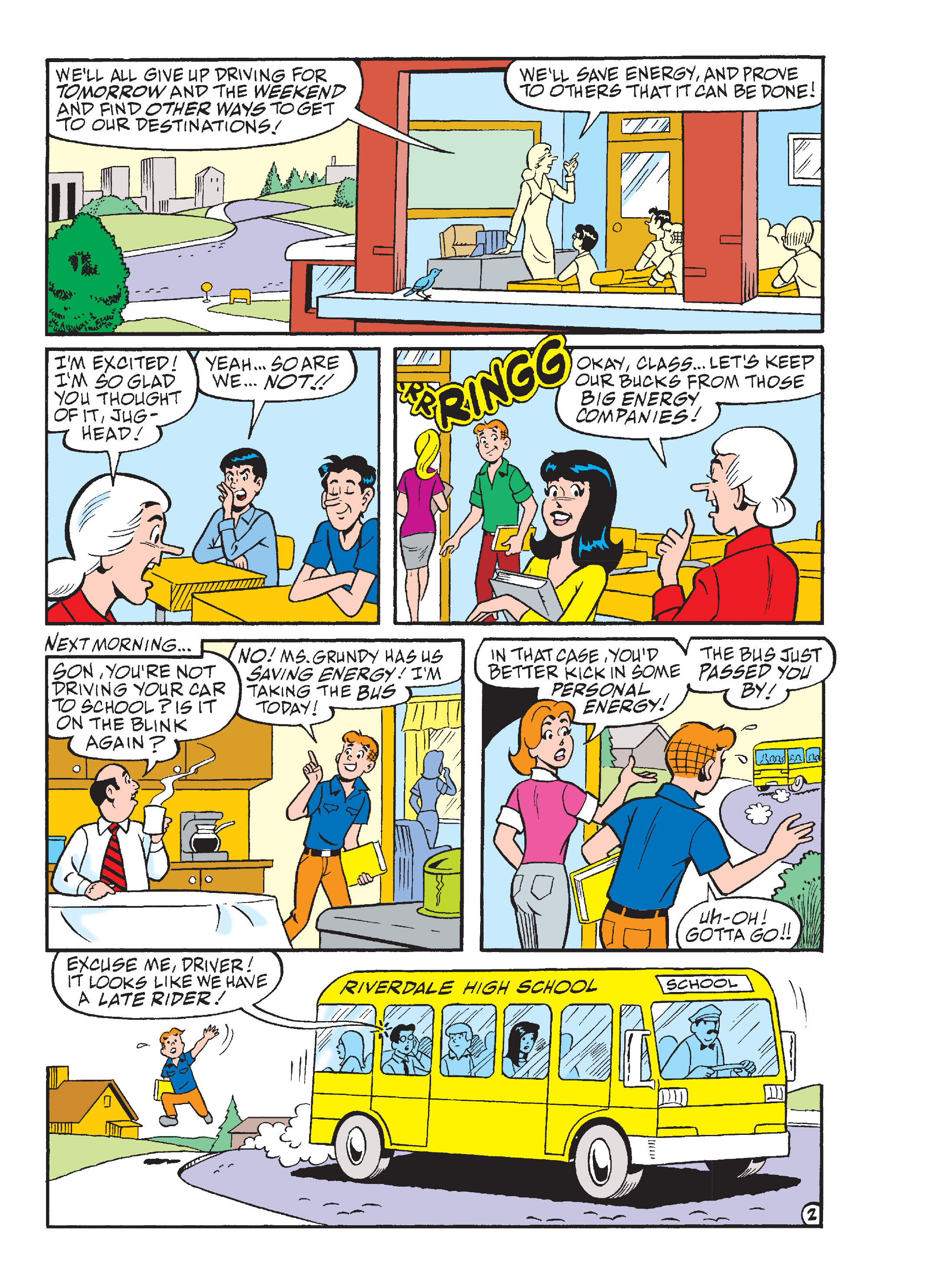 Read online Archie's Funhouse Double Digest comic -  Issue #13 - 63