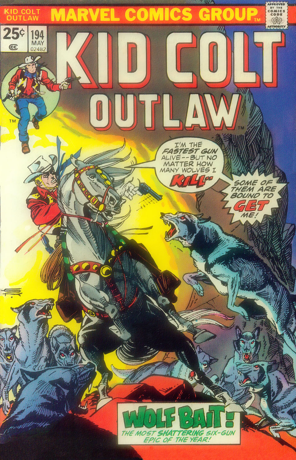 Read online Kid Colt Outlaw comic -  Issue #194 - 1