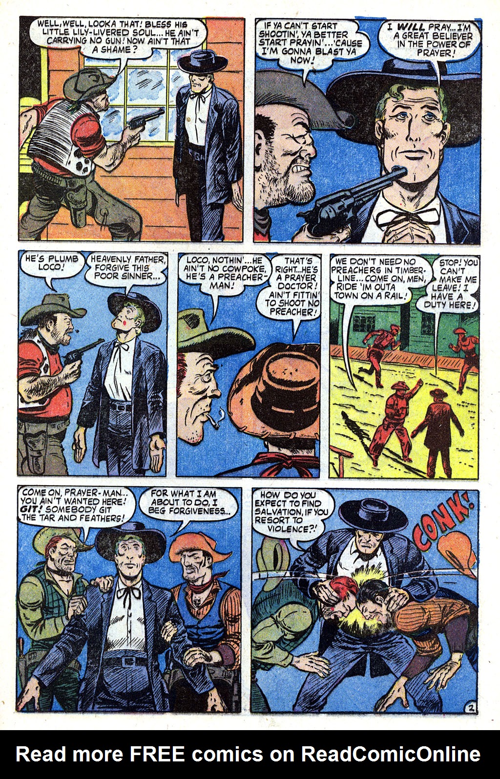 Read online The Outlaw Kid (1954) comic -  Issue #4 - 21