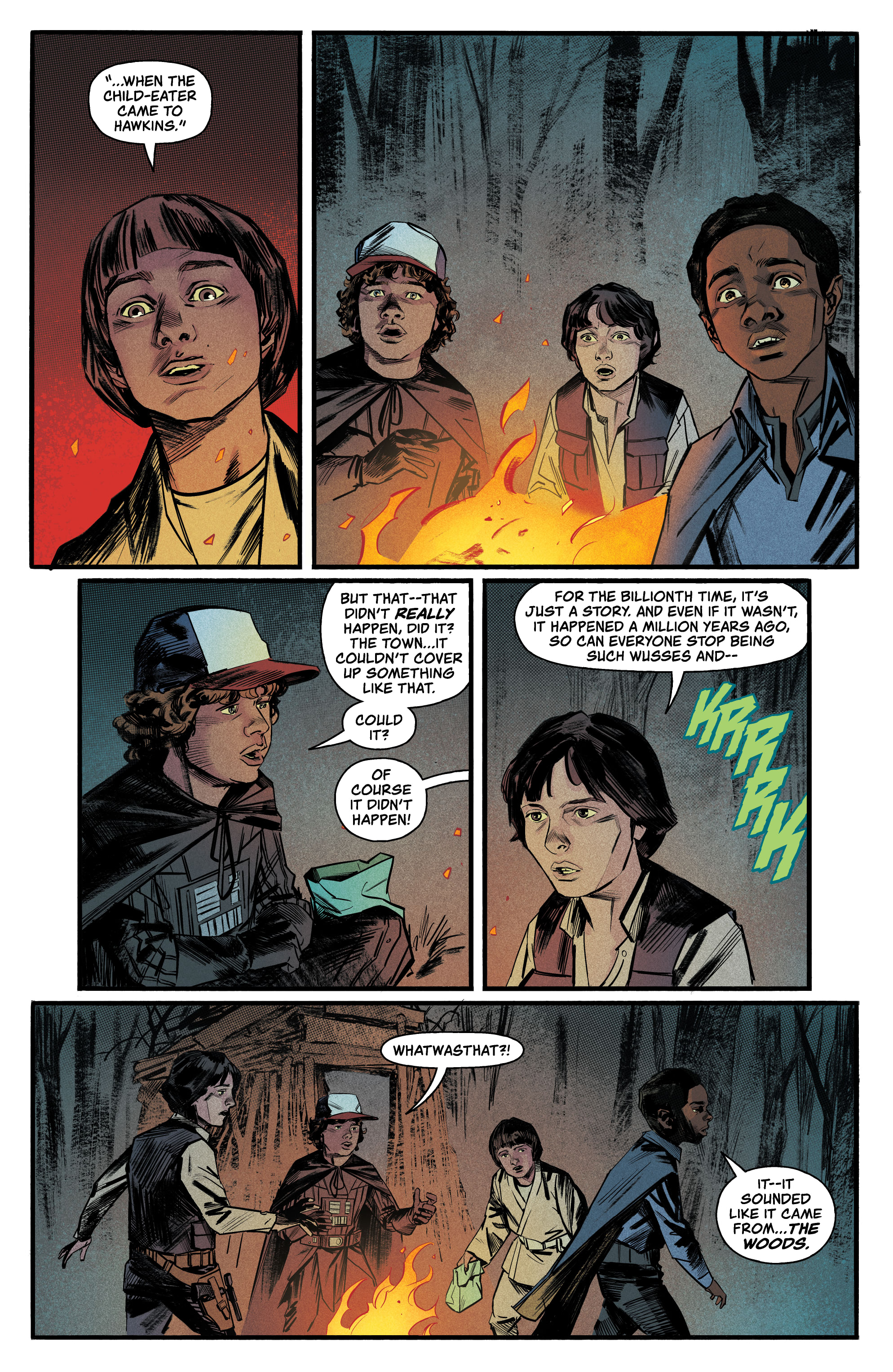 Read online Stranger Things Halloween Special comic -  Issue # Full - 18