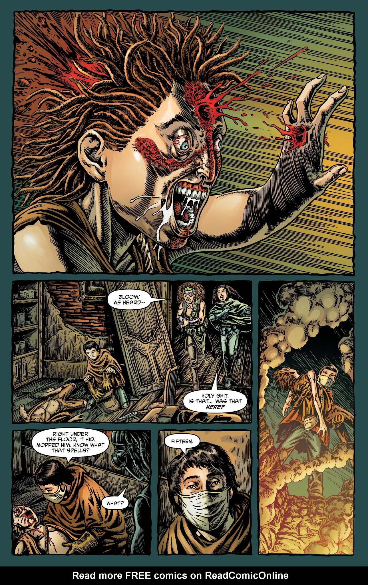 Read online Crossed Plus One Hundred: Mimic comic -  Issue #3 - 36