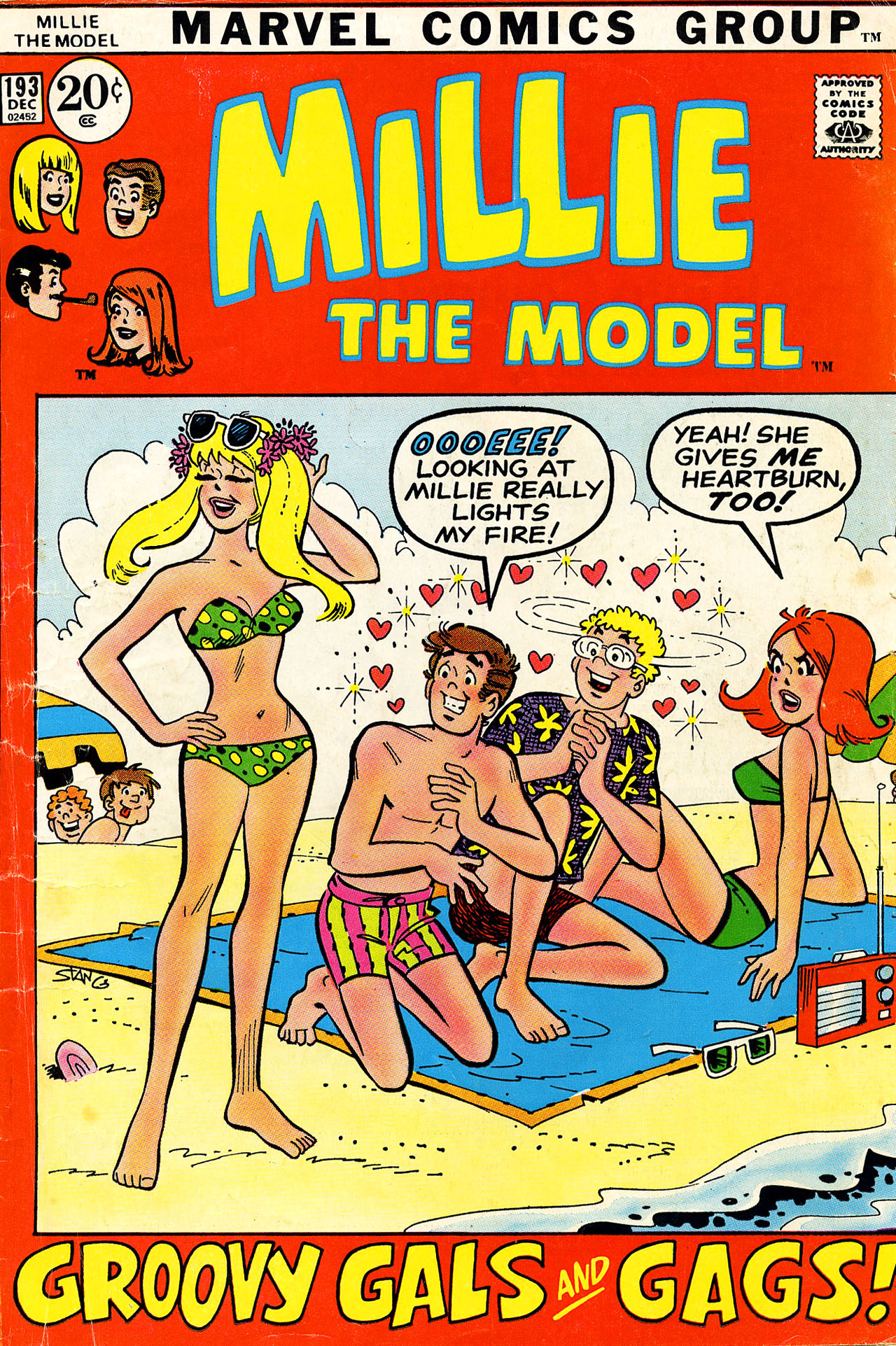 Read online Millie the Model comic -  Issue #193 - 1