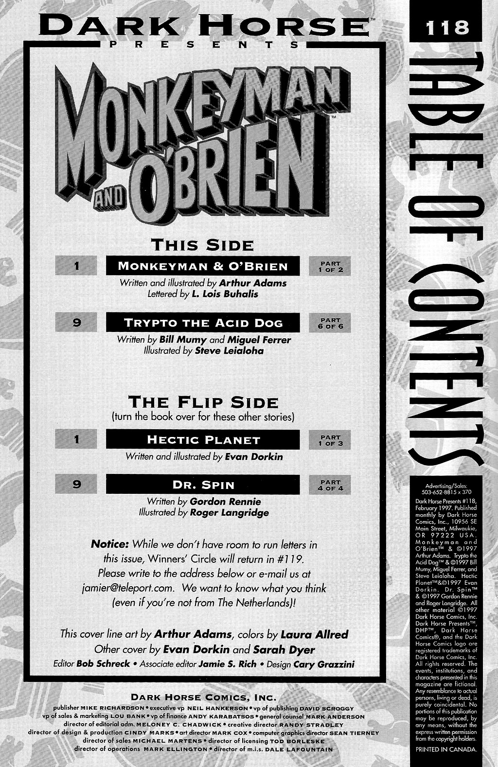 Read online Dark Horse Presents (1986) comic -  Issue #118 - 2