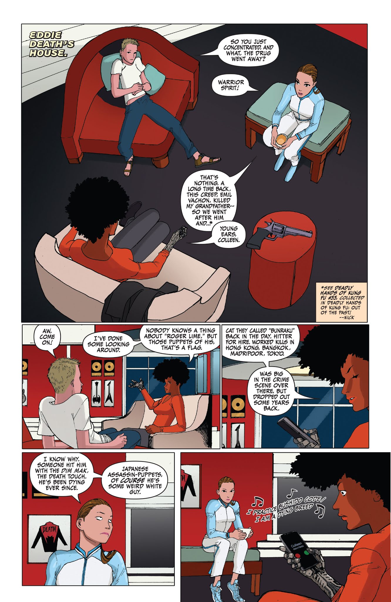 Read online Daughters of the Dragon (2018) comic -  Issue #1 - 32
